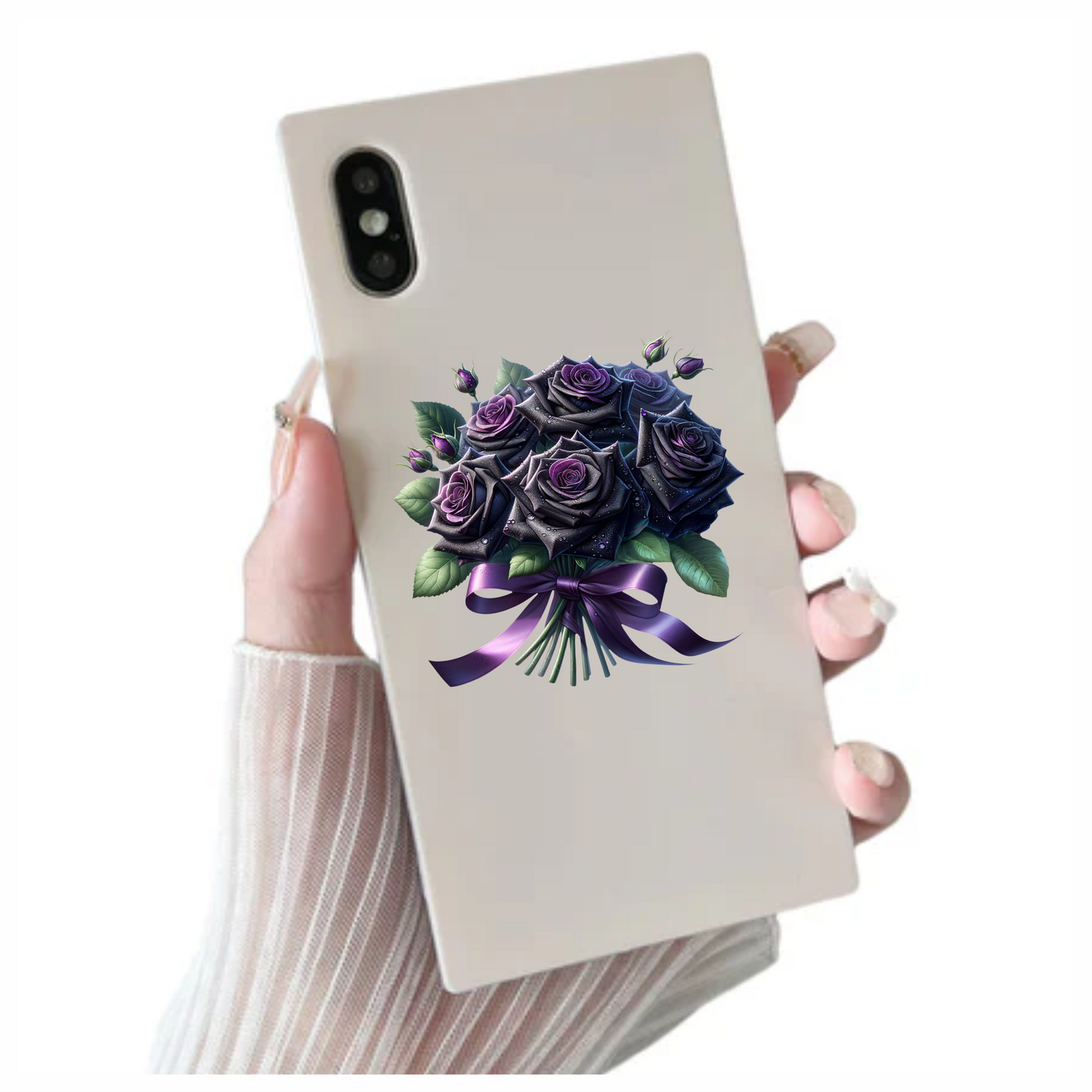 Pink Petals Flower Center Vinyl Sticker Decal