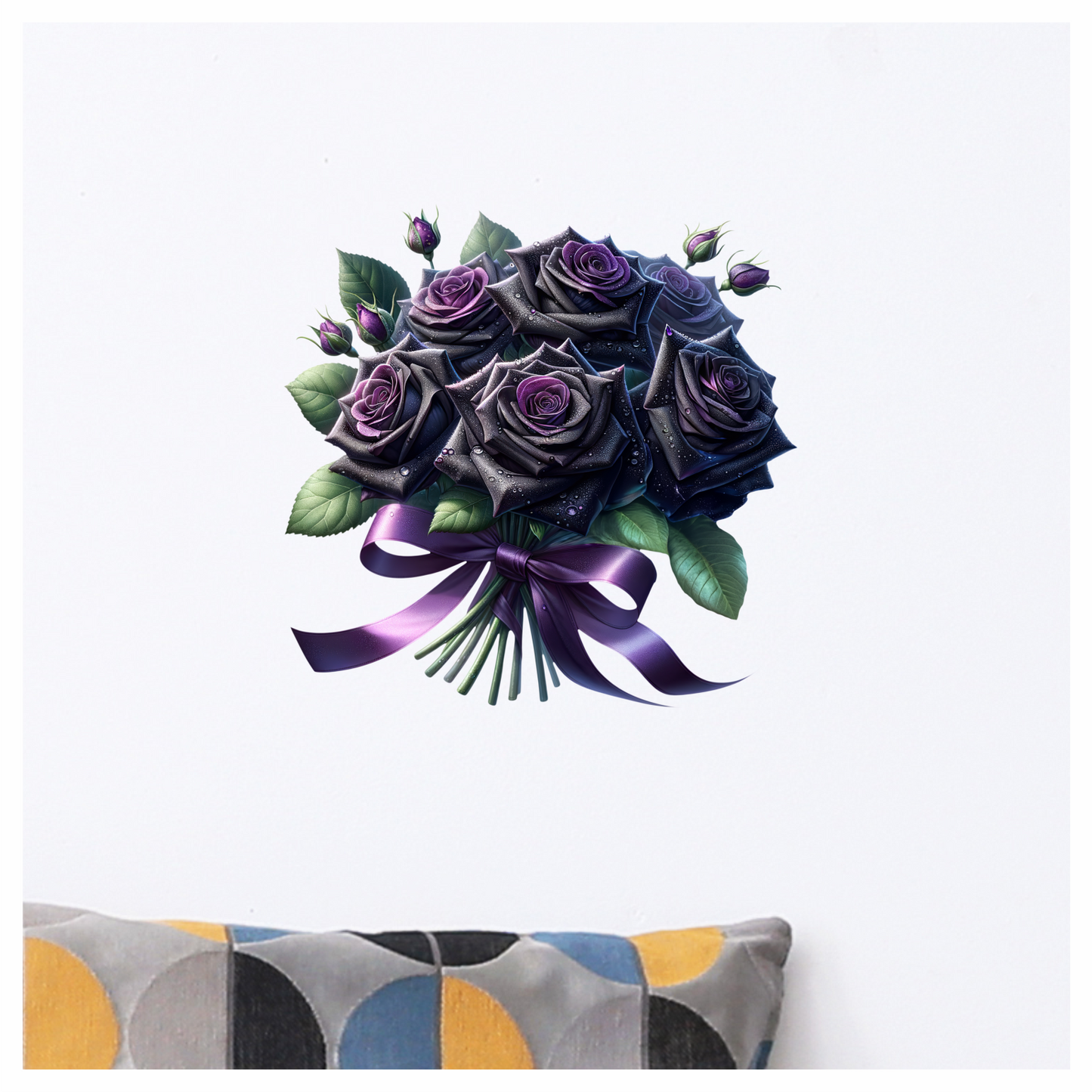 Pink Petals Flower Center Vinyl Sticker Decal