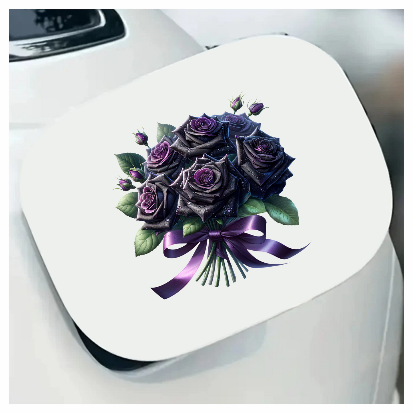 Pink Petals Flower Center Vinyl Sticker Decal