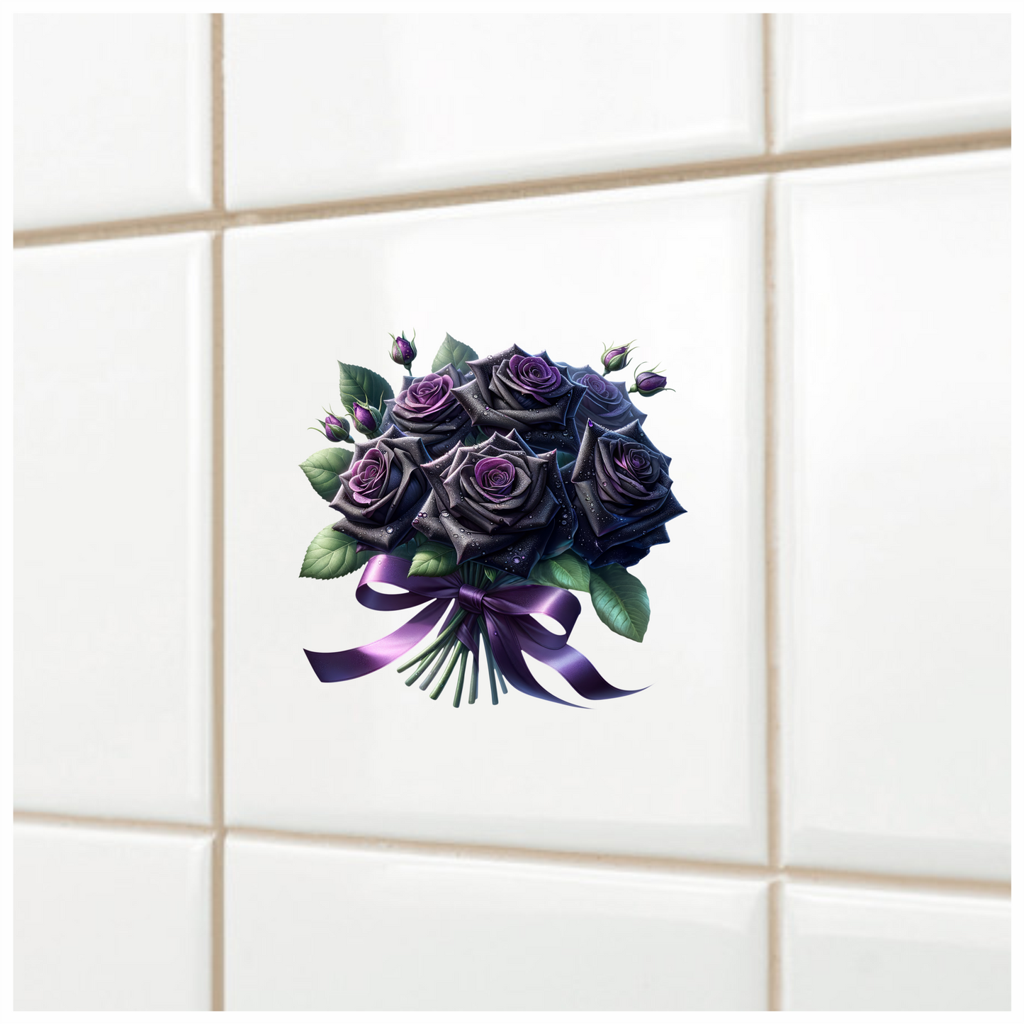 Pink Petals Flower Center Vinyl Sticker Decal