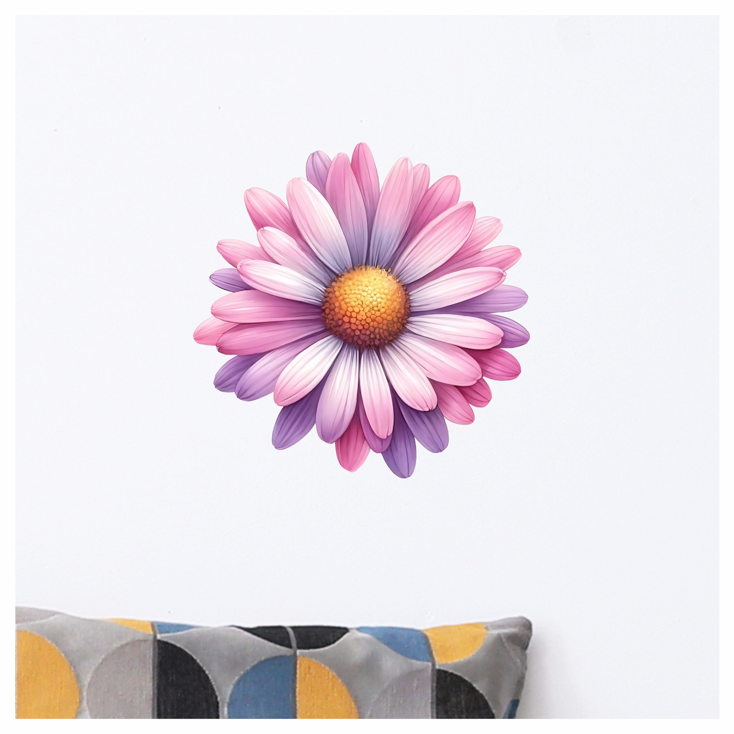 Pink Purple Daisy Flower Blossom Vinyl Sticker Decal