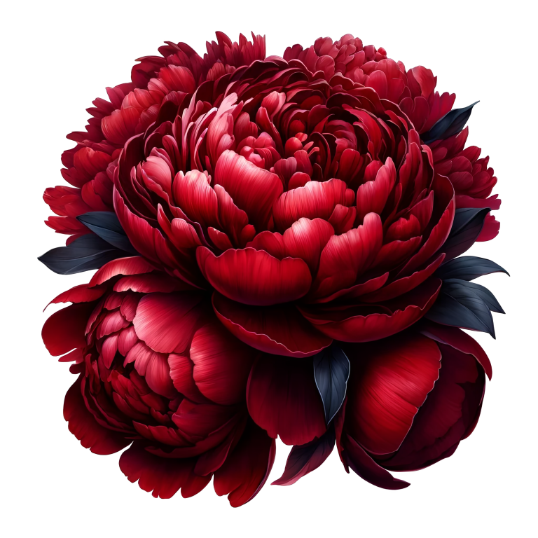 Red Flower Bloom Closeup Nature Vinyl Sticker Decal