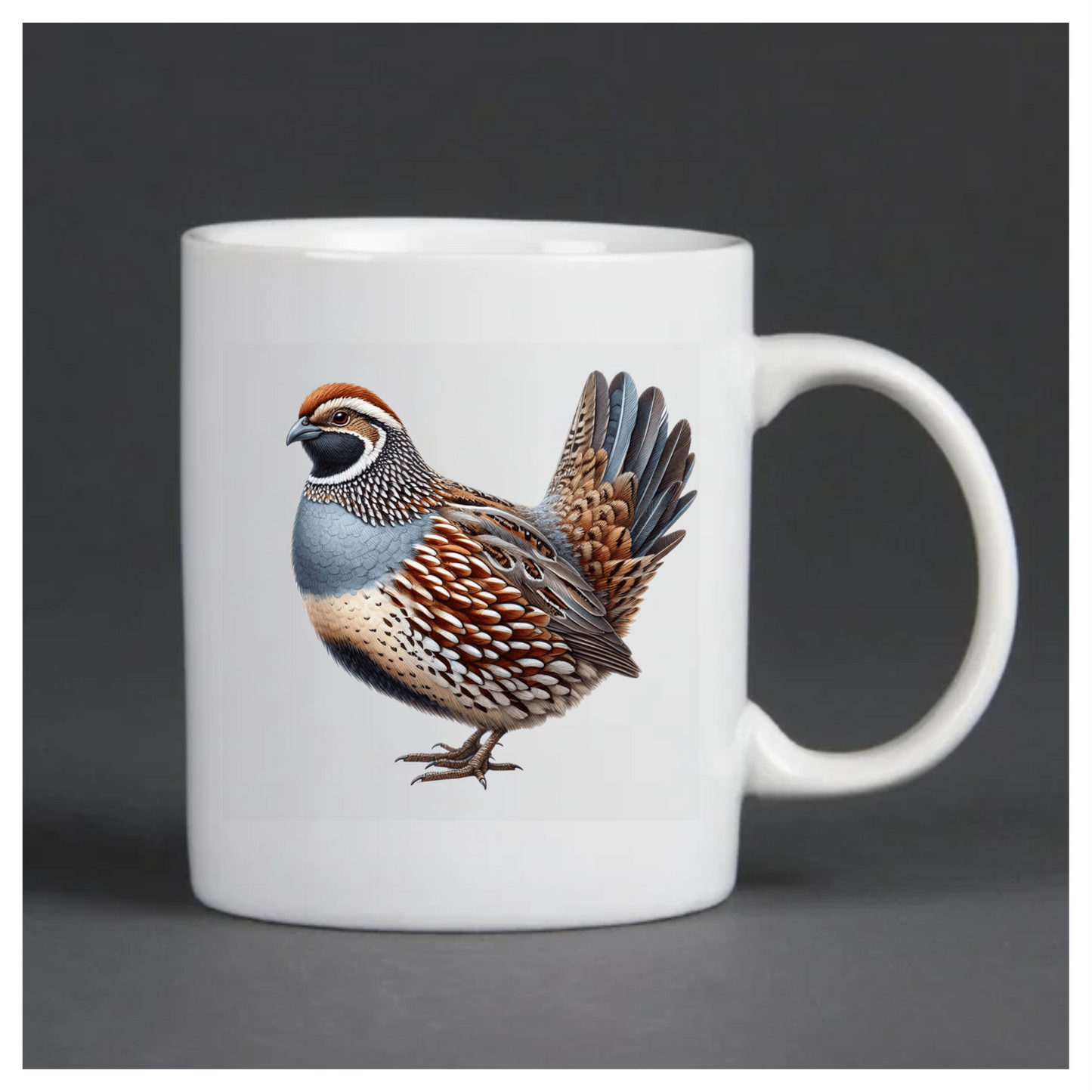 Brown Quail Bird Bobwhite Species Vinyl Sticker Decal