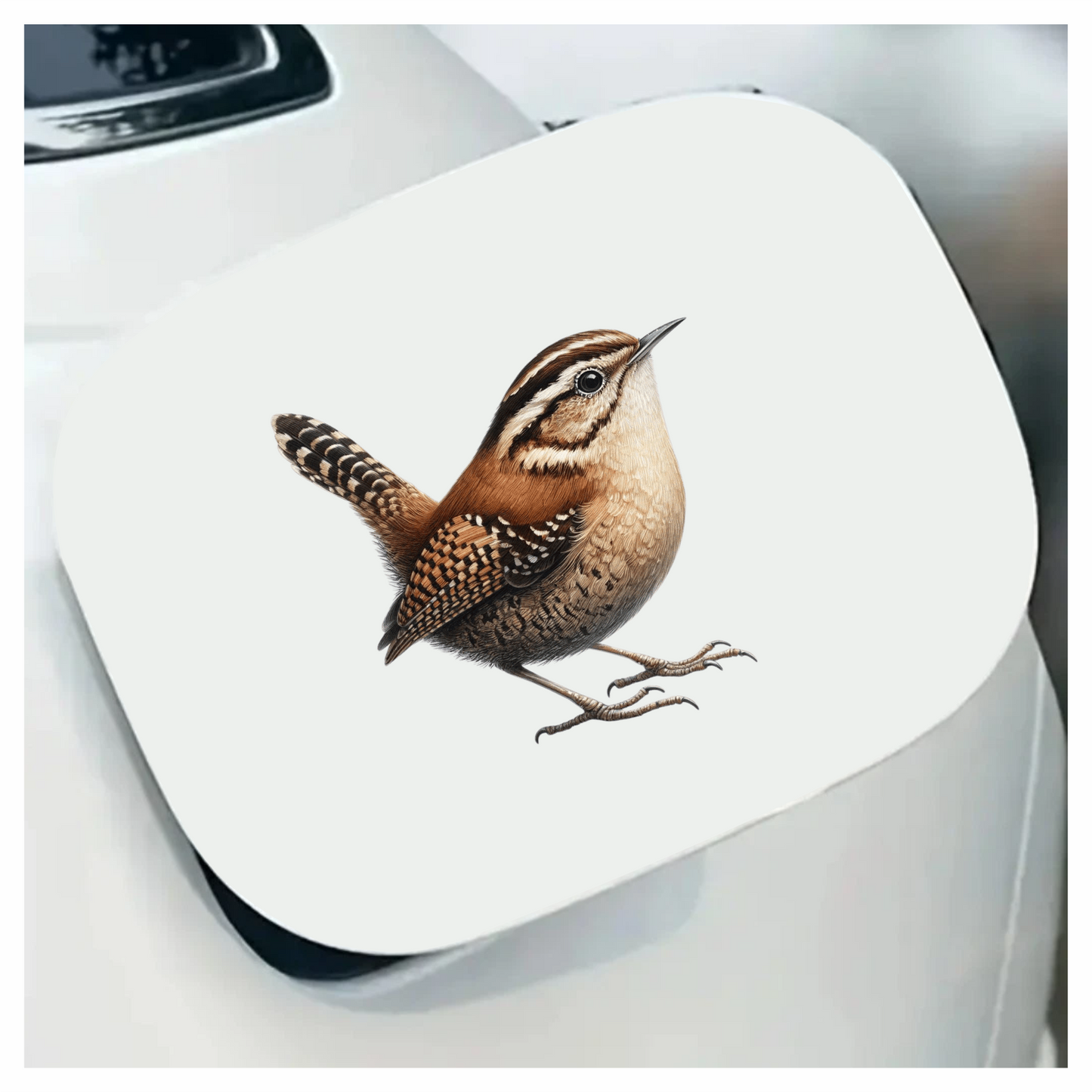 Brown Wren Small Bird Forest Vinyl Sticker Decal