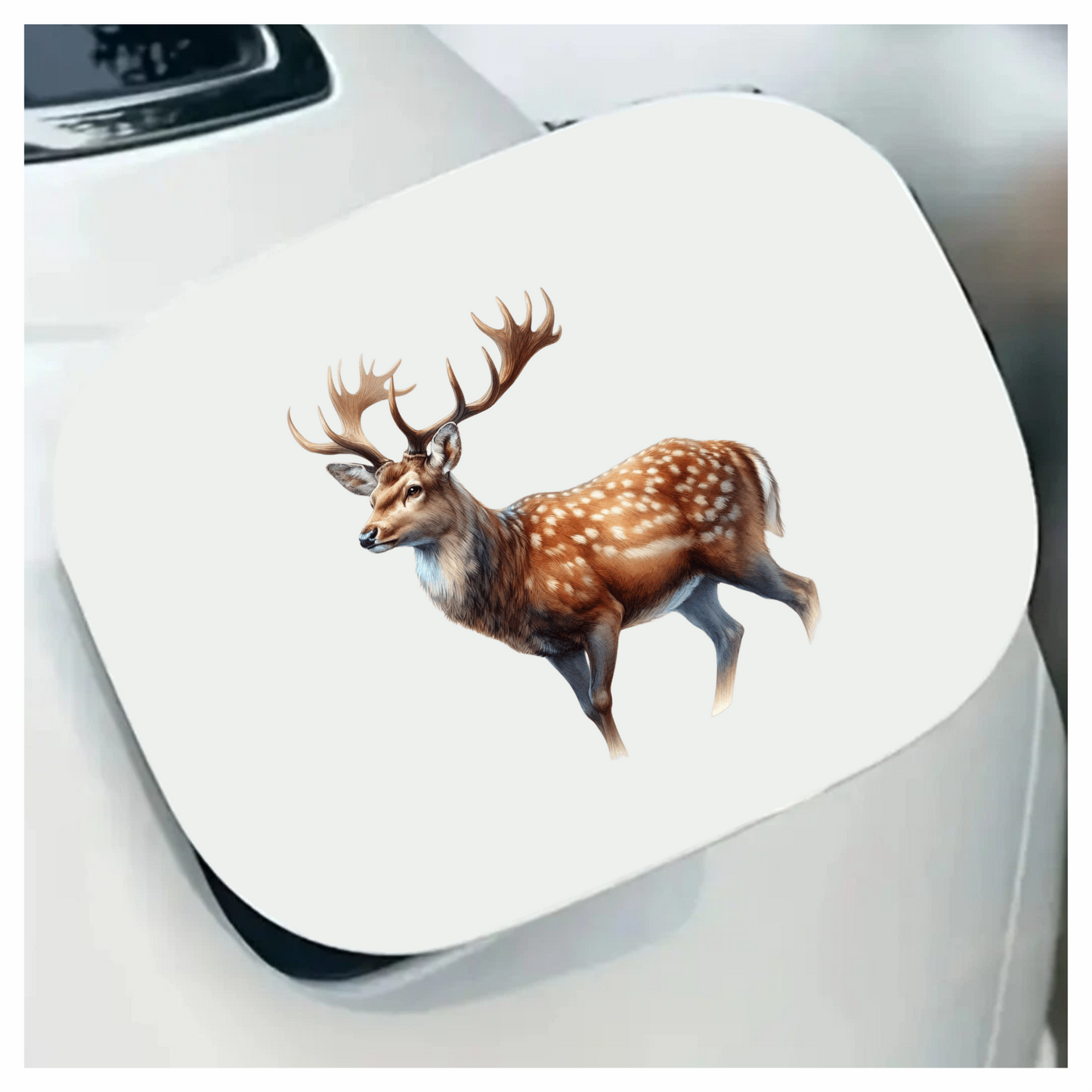 Brown Deer Spotted Sika Animal Vinyl Sticker Decal