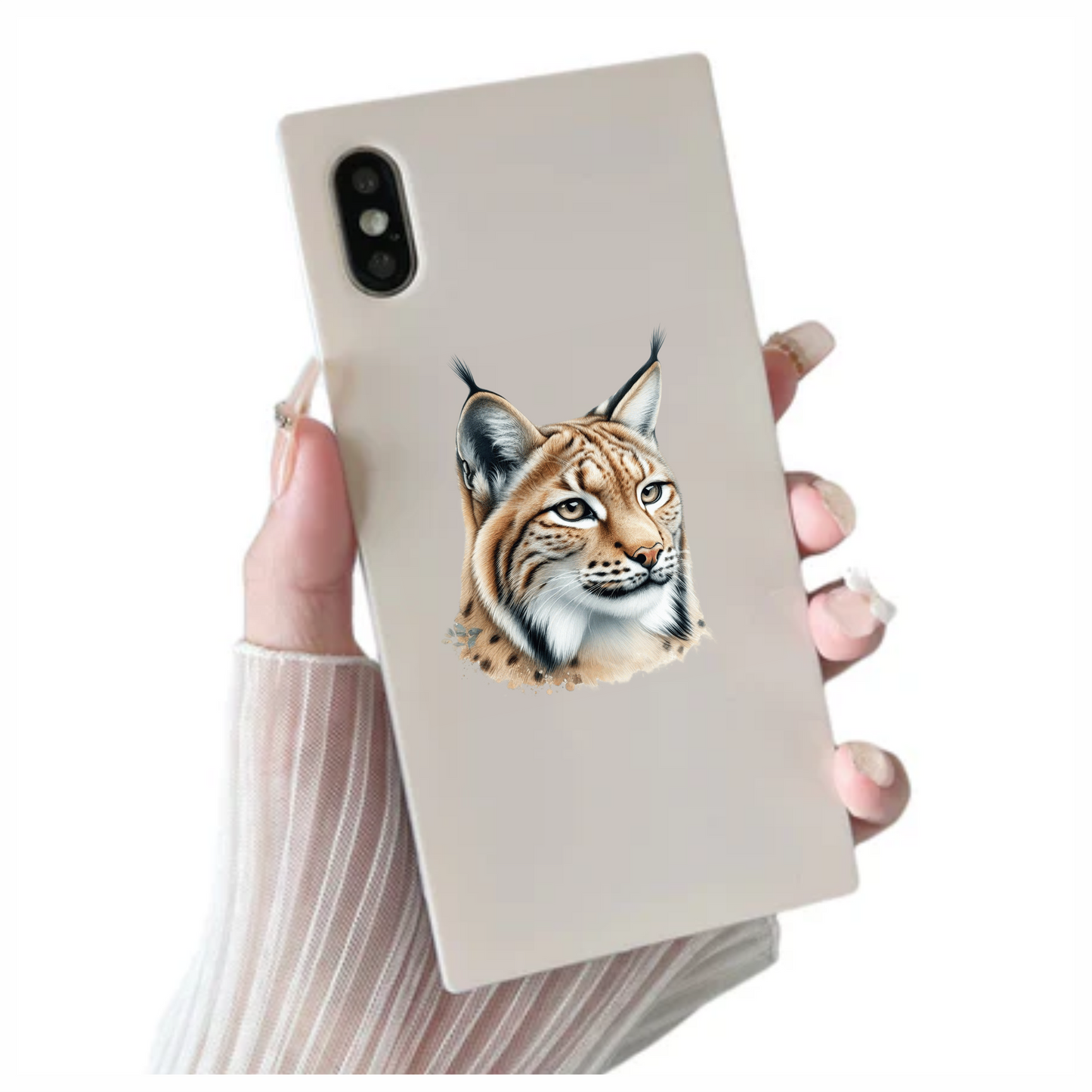 Lynx Head Portrait Vinyl Decal Sticker