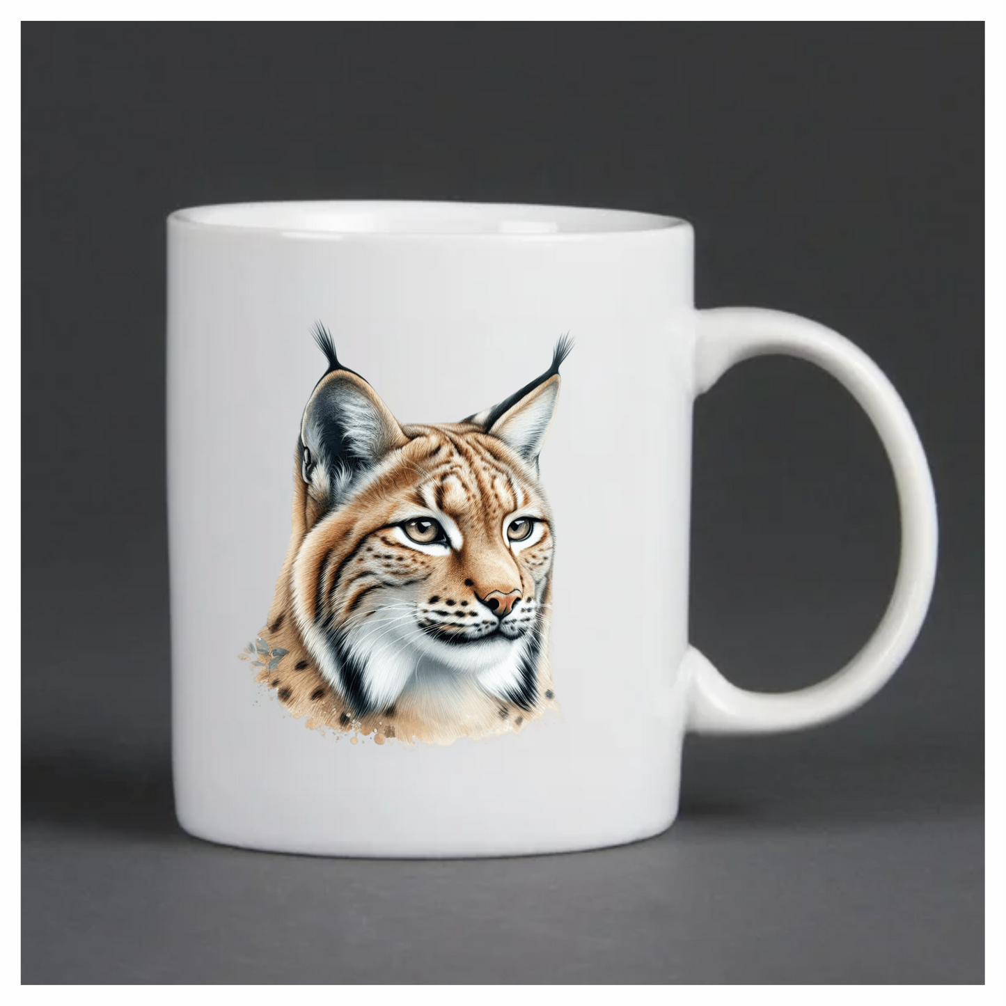 Lynx Head Portrait Vinyl Decal Sticker