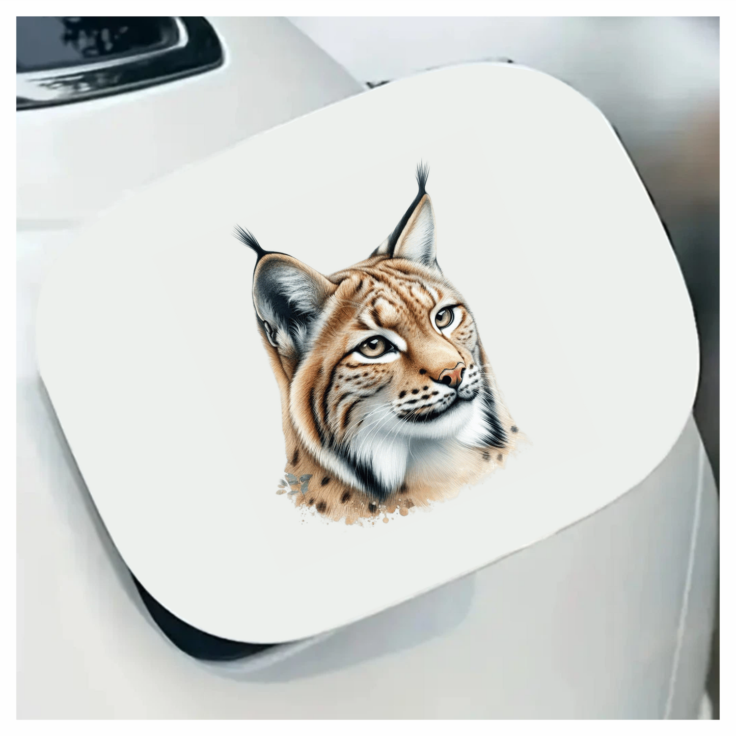 Lynx Head Portrait Vinyl Decal Sticker
