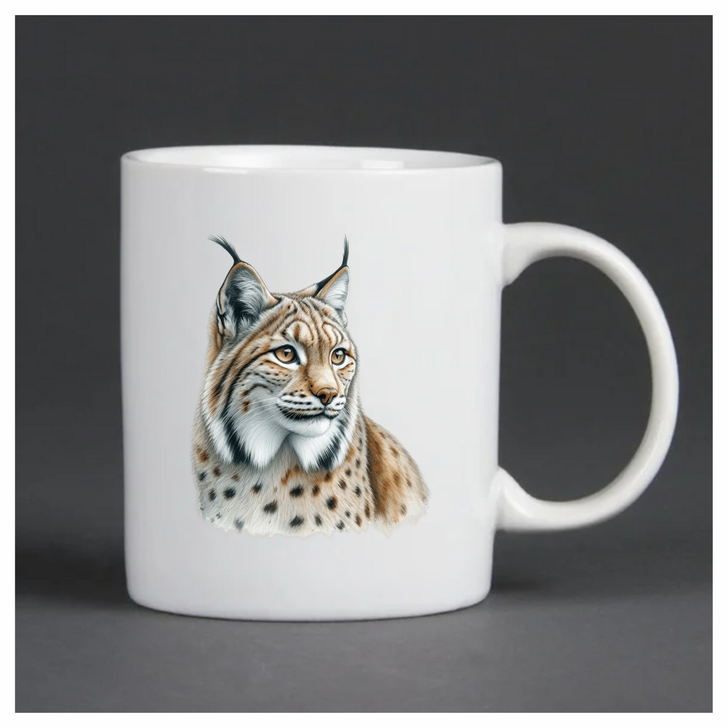 Brown Lynx Eurasian Wild Cat Vinyl Sticker Decal
