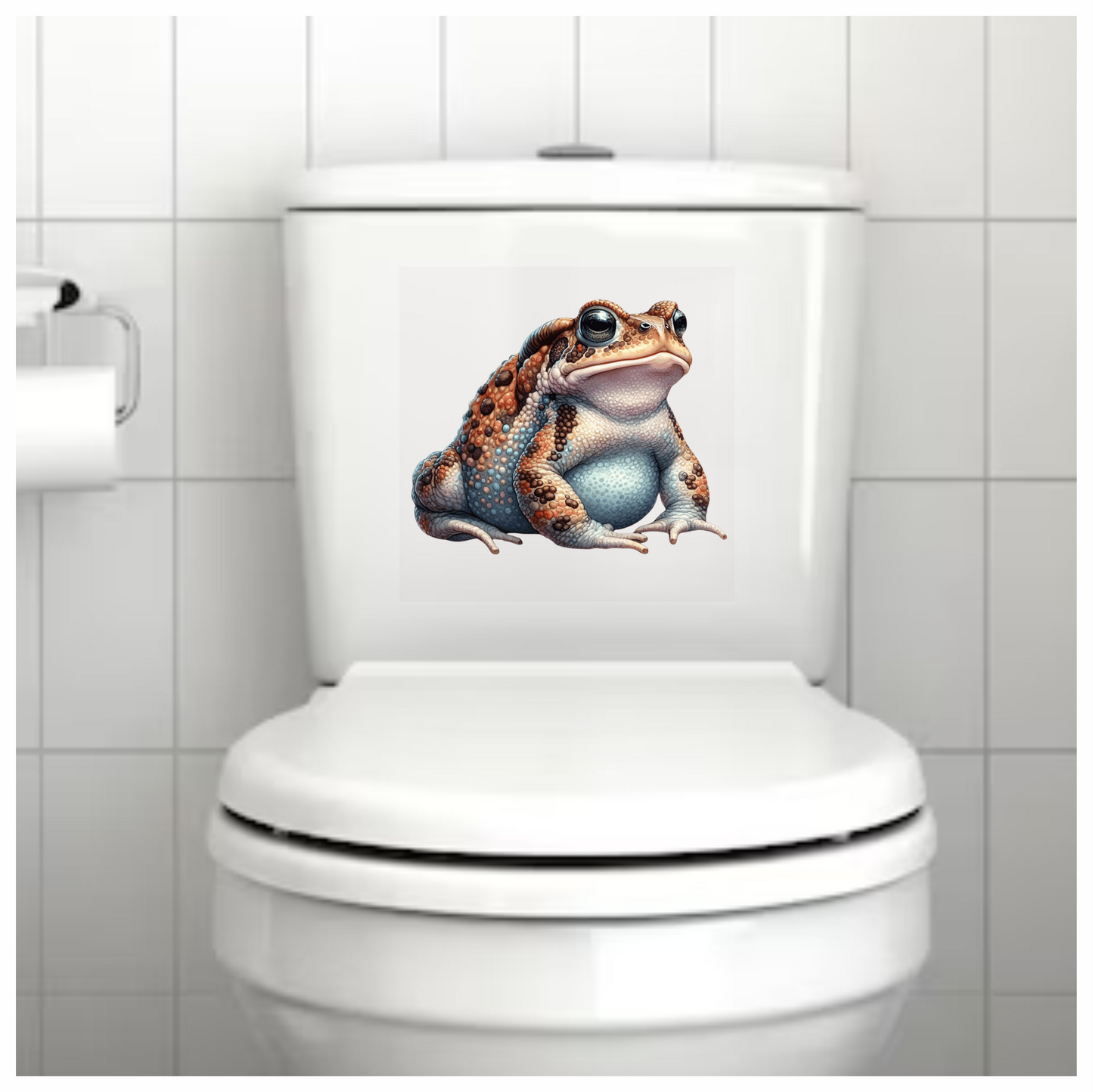 Brown Spotted Toad Animal Vinyl Sticker Decal