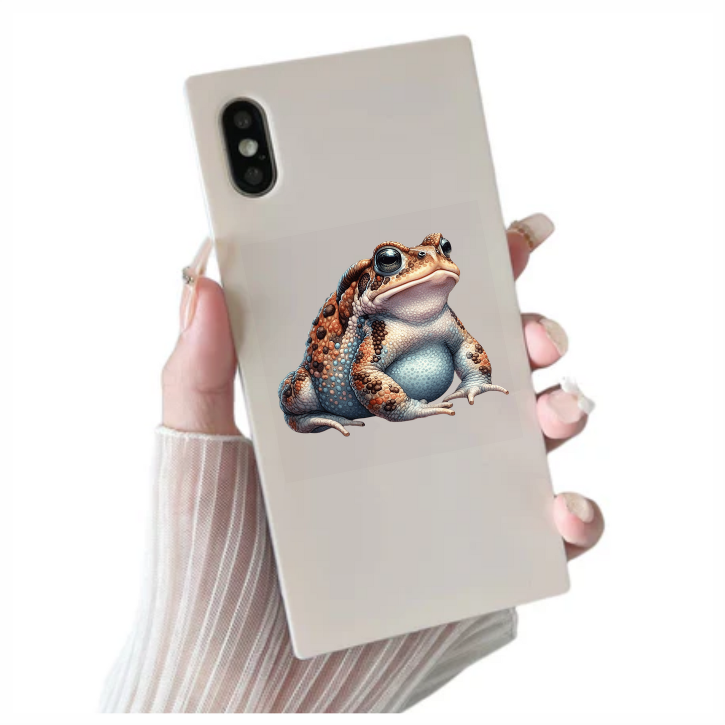 Brown Spotted Toad Animal Vinyl Sticker Decal