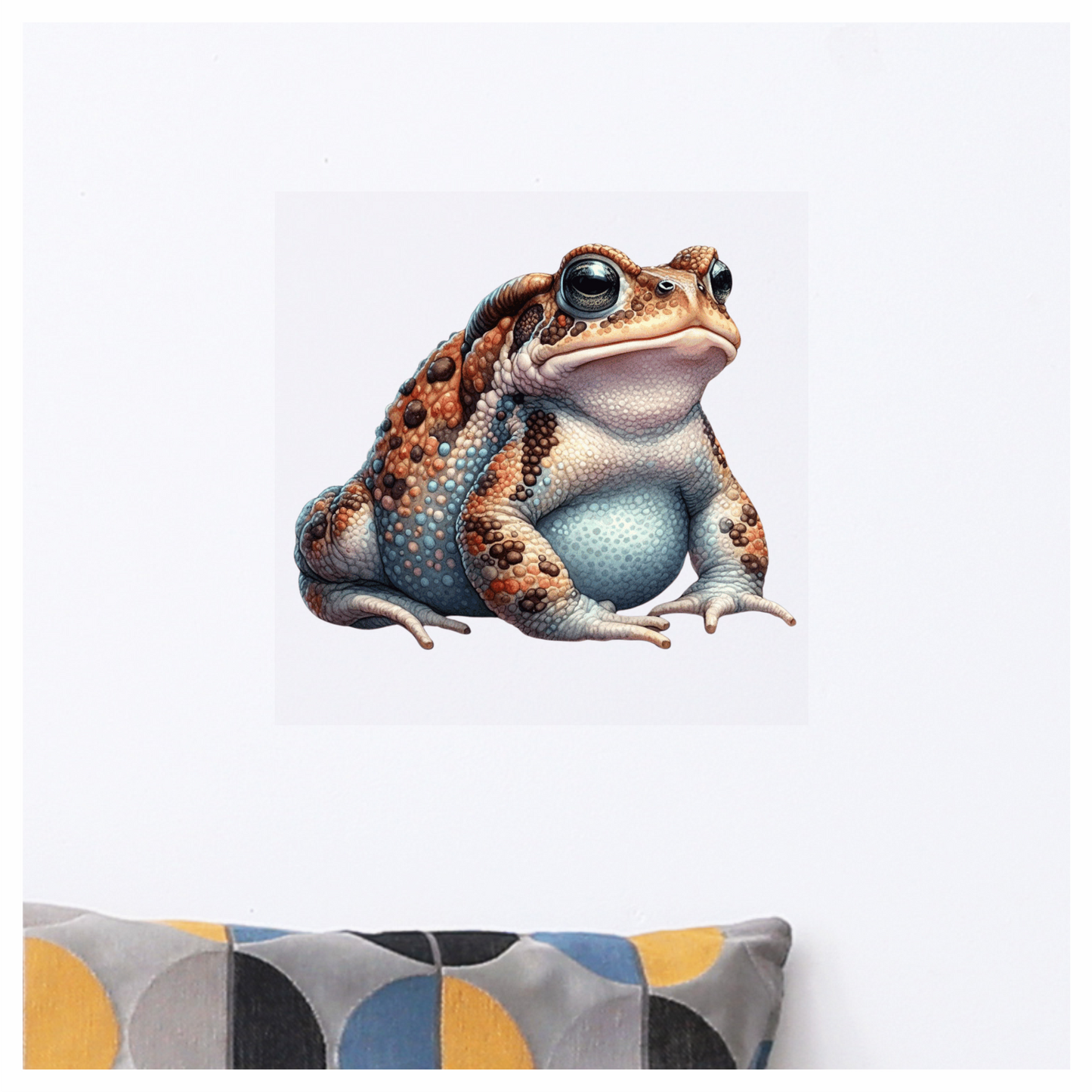 Brown Spotted Toad Animal Vinyl Sticker Decal