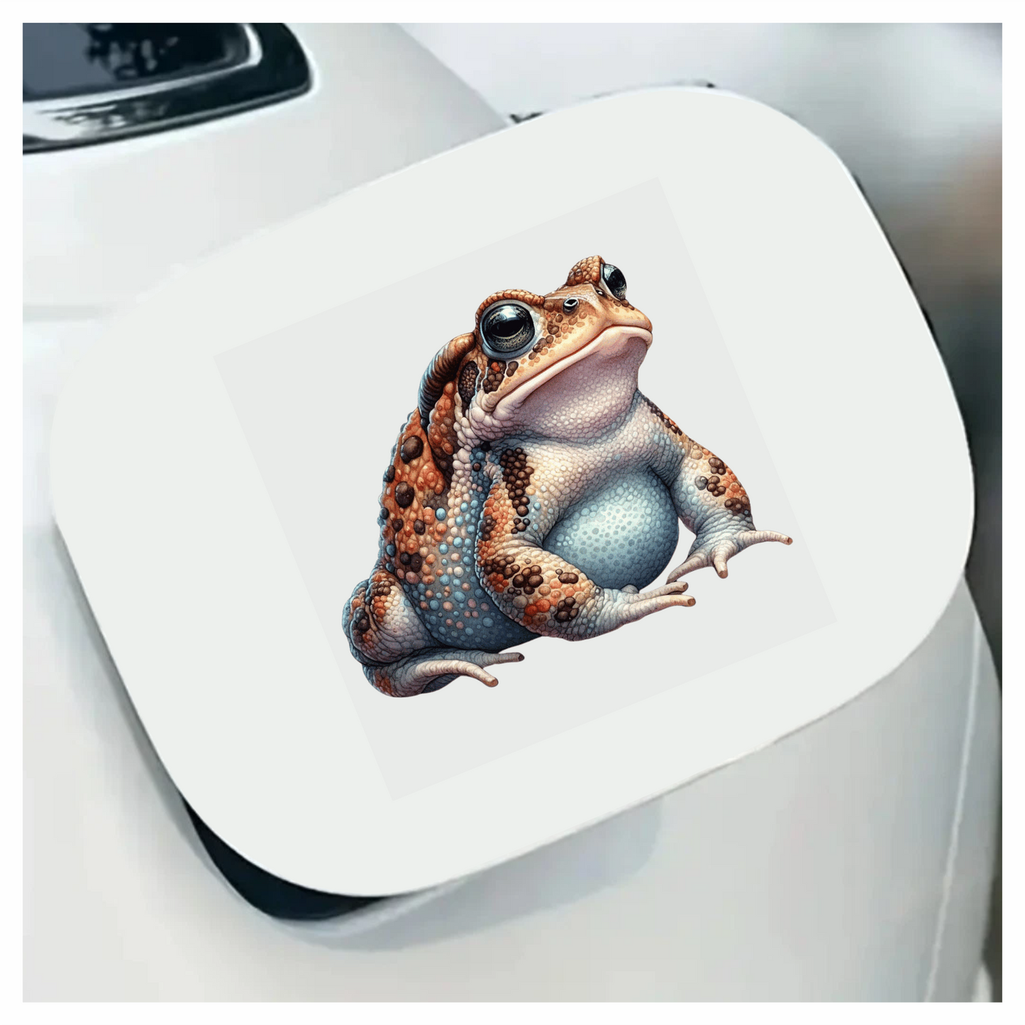 Brown Spotted Toad Animal Vinyl Sticker Decal