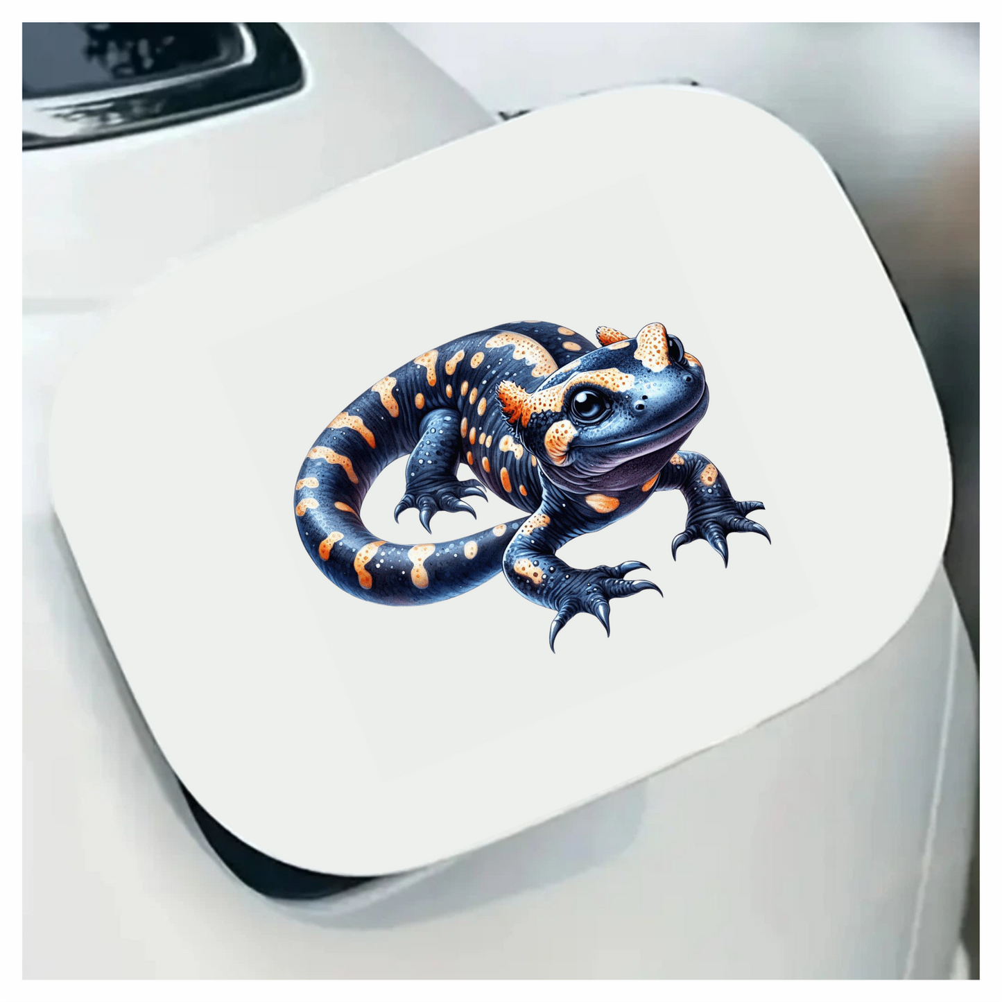 Blue Salamander Spotted Amphibian Reptile Vinyl Sticker Decal