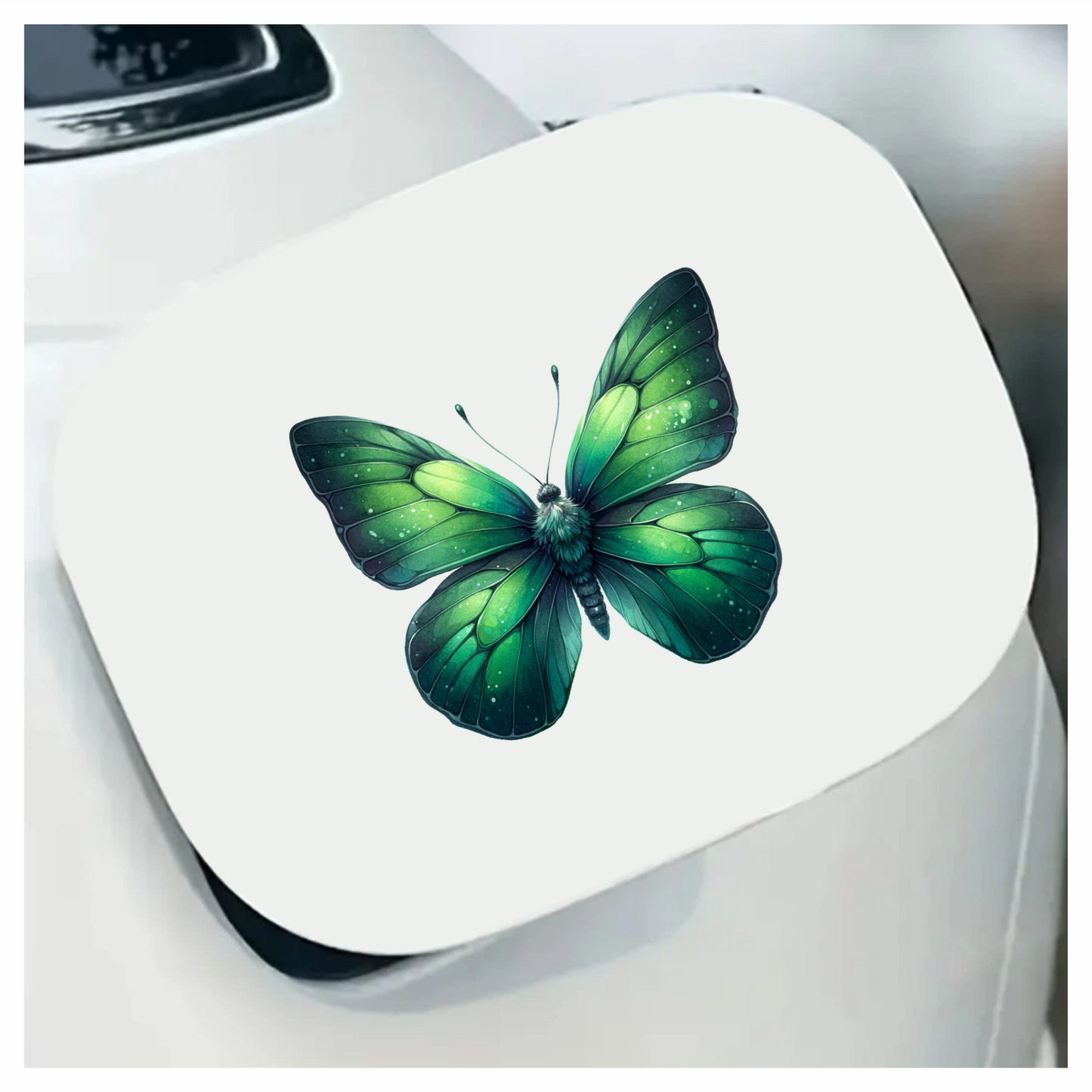 Green Butterfly Insect Nature Vinyl Sticker Decal