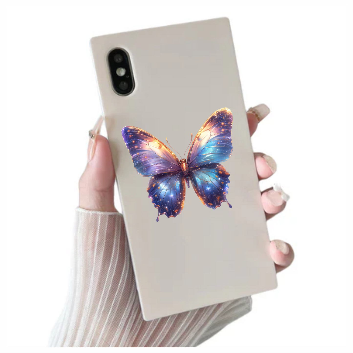 Butterfly Purple Cosmic Bright Wings Vinyl Sticker Decal