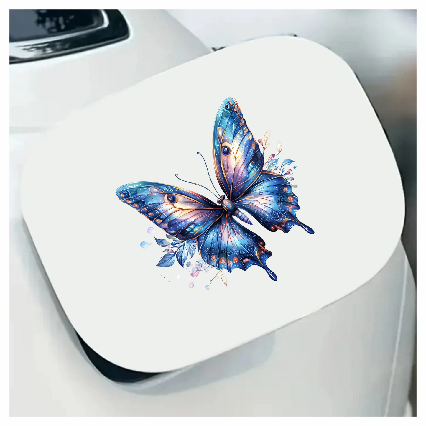 Blue Butterfly Animal Vinyl Sticker Decal