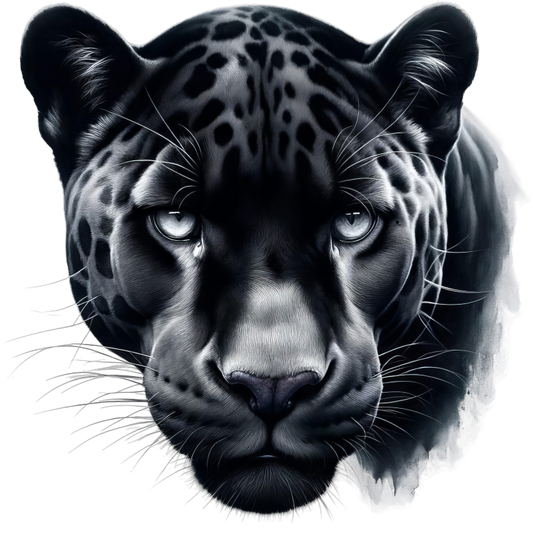 Black Leopard Eyes Vinyl Sticker Decal