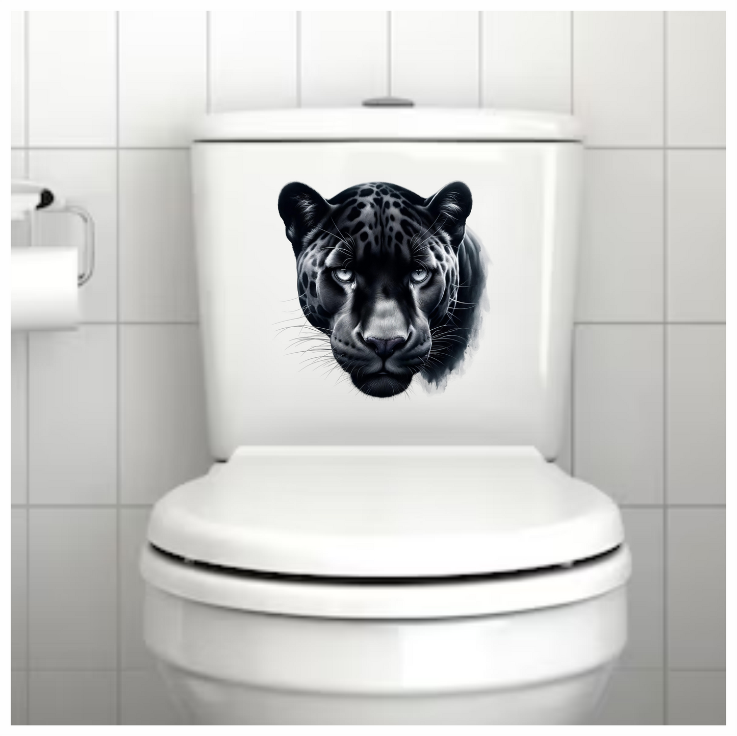 Black Leopard Eyes Vinyl Sticker Decal