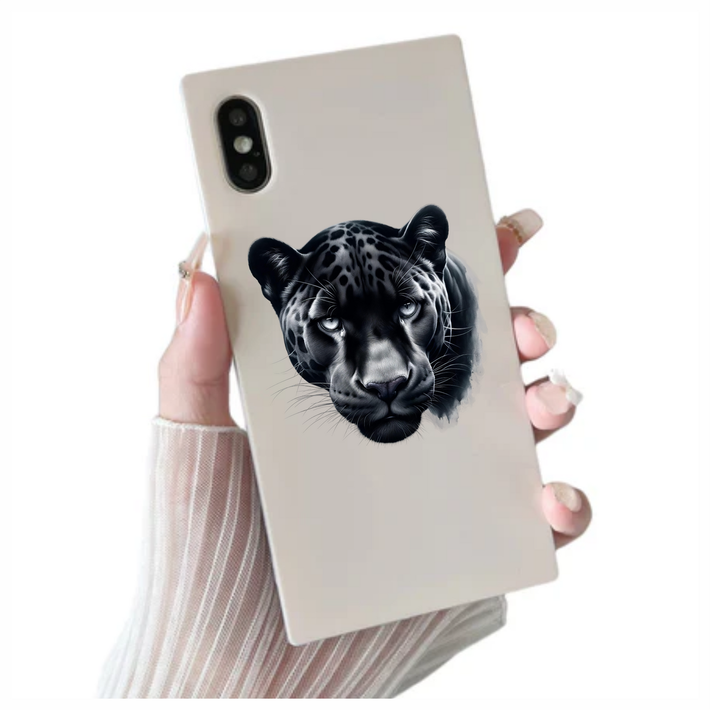 Black Leopard Eyes Vinyl Sticker Decal