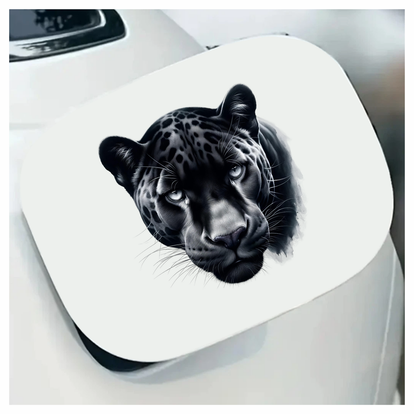 Black Leopard Eyes Vinyl Sticker Decal