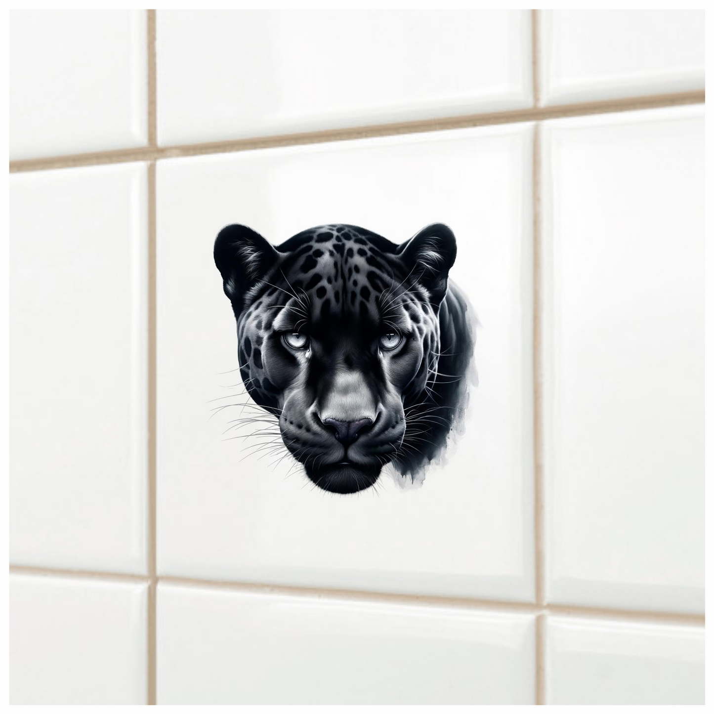 Black Leopard Eyes Vinyl Sticker Decal