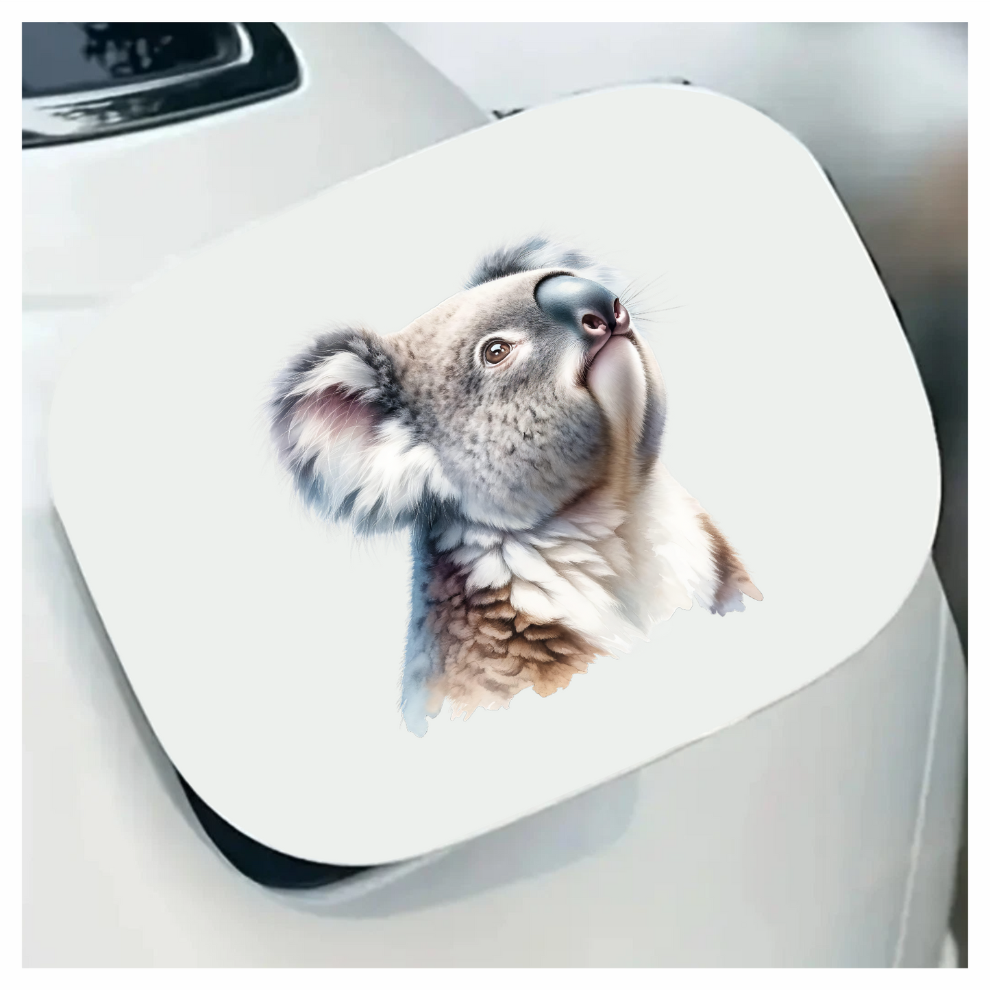 Koala Grey Fur Cute Animal Vinyl Sticker Decal