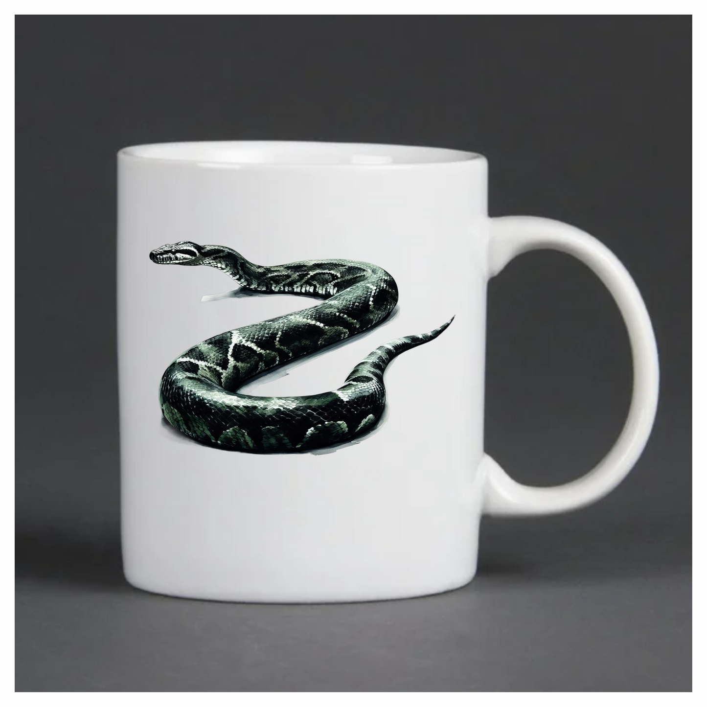 Green Snake Python Vinyl Sticker Decal