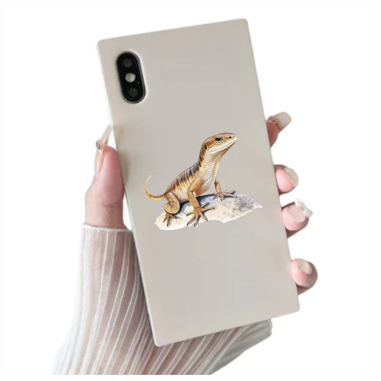 Lizard Brown Desert Skink Animal Sticker Vinyl Sticker Decal