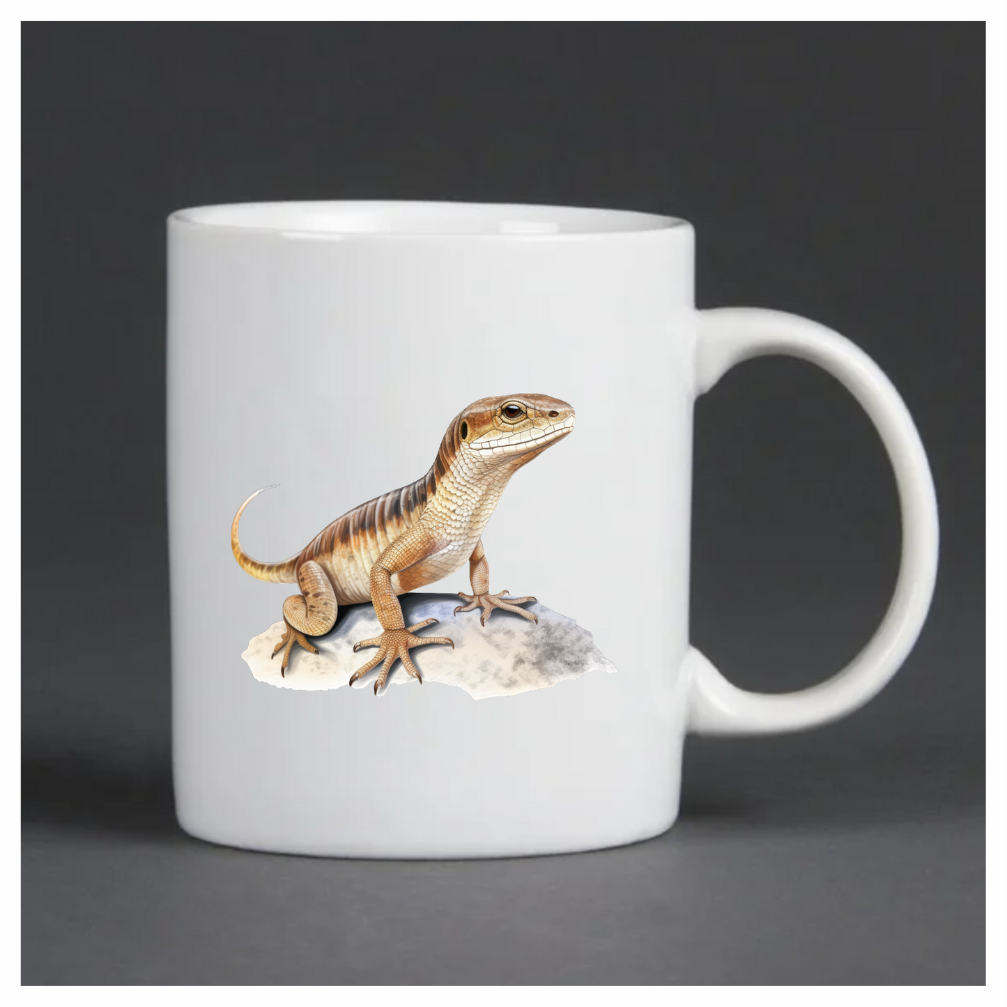 Lizard Brown Desert Skink Animal Sticker Vinyl Sticker Decal