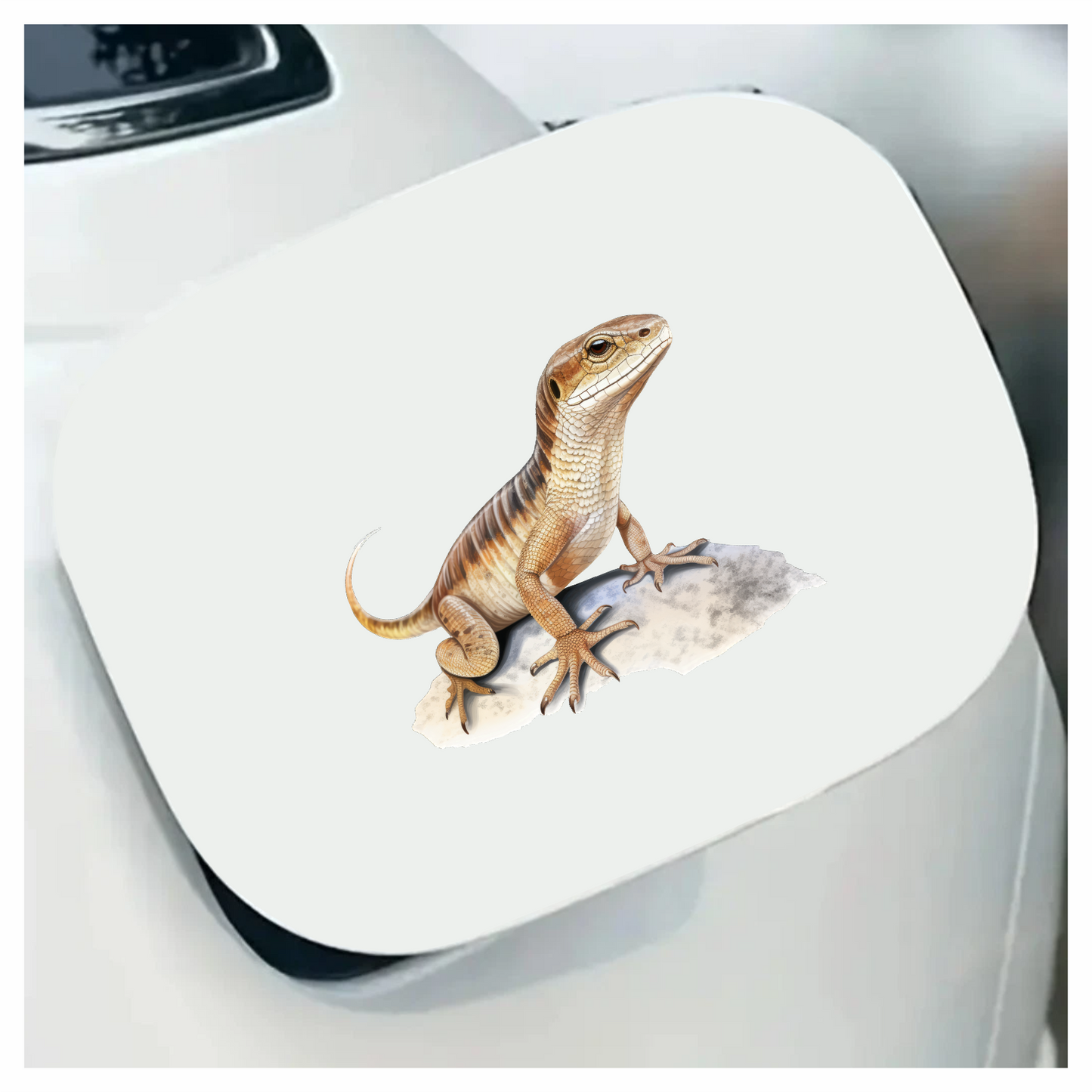 Lizard Brown Desert Skink Animal Sticker Vinyl Sticker Decal