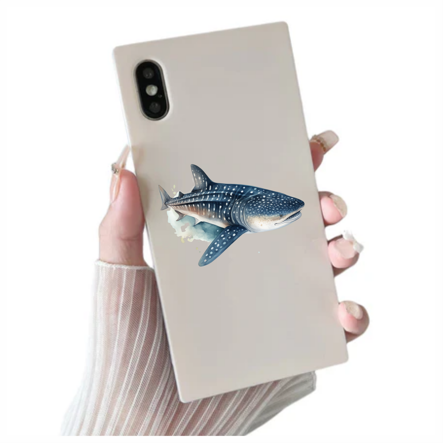 Whale Shark Blue Ocean Vinyl Sticker Decal