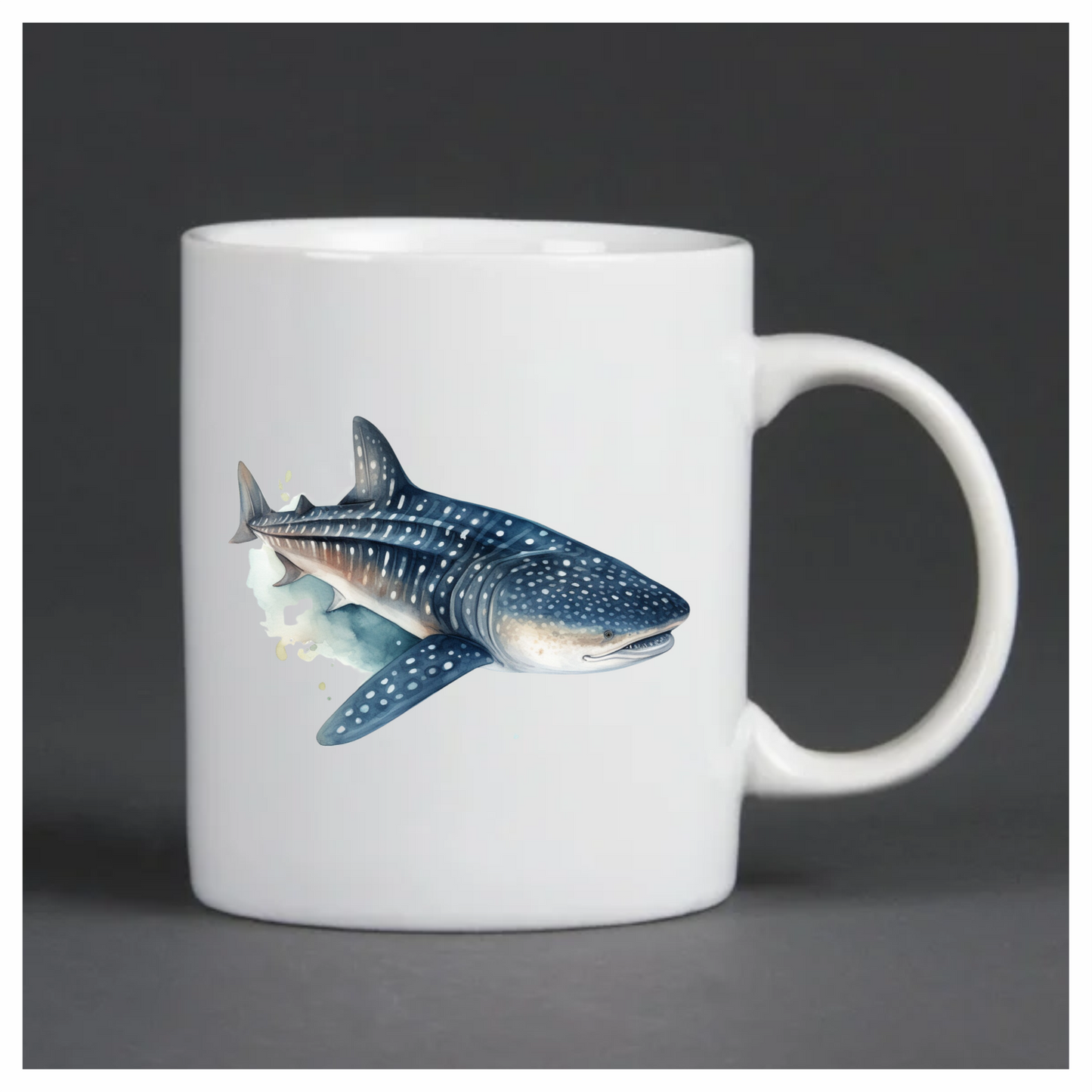 Whale Shark Blue Ocean Vinyl Sticker Decal