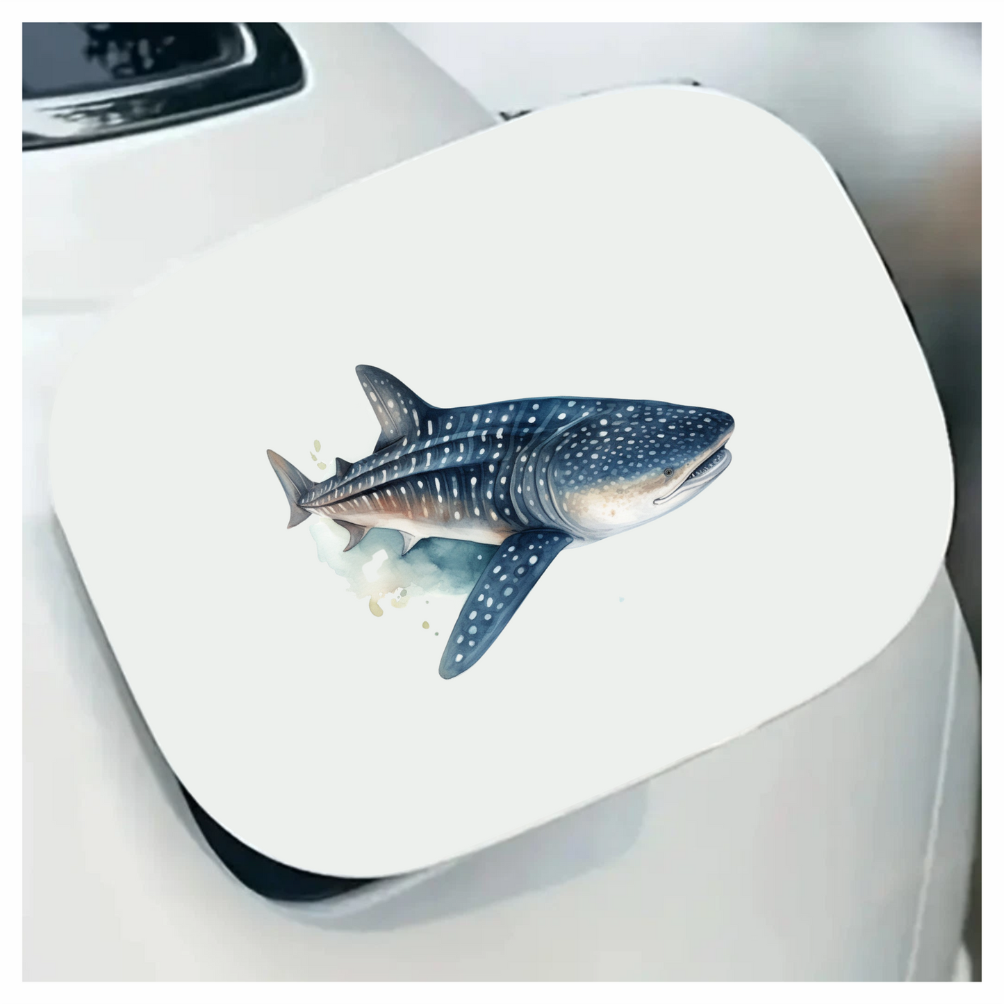 Whale Shark Blue Ocean Vinyl Sticker Decal