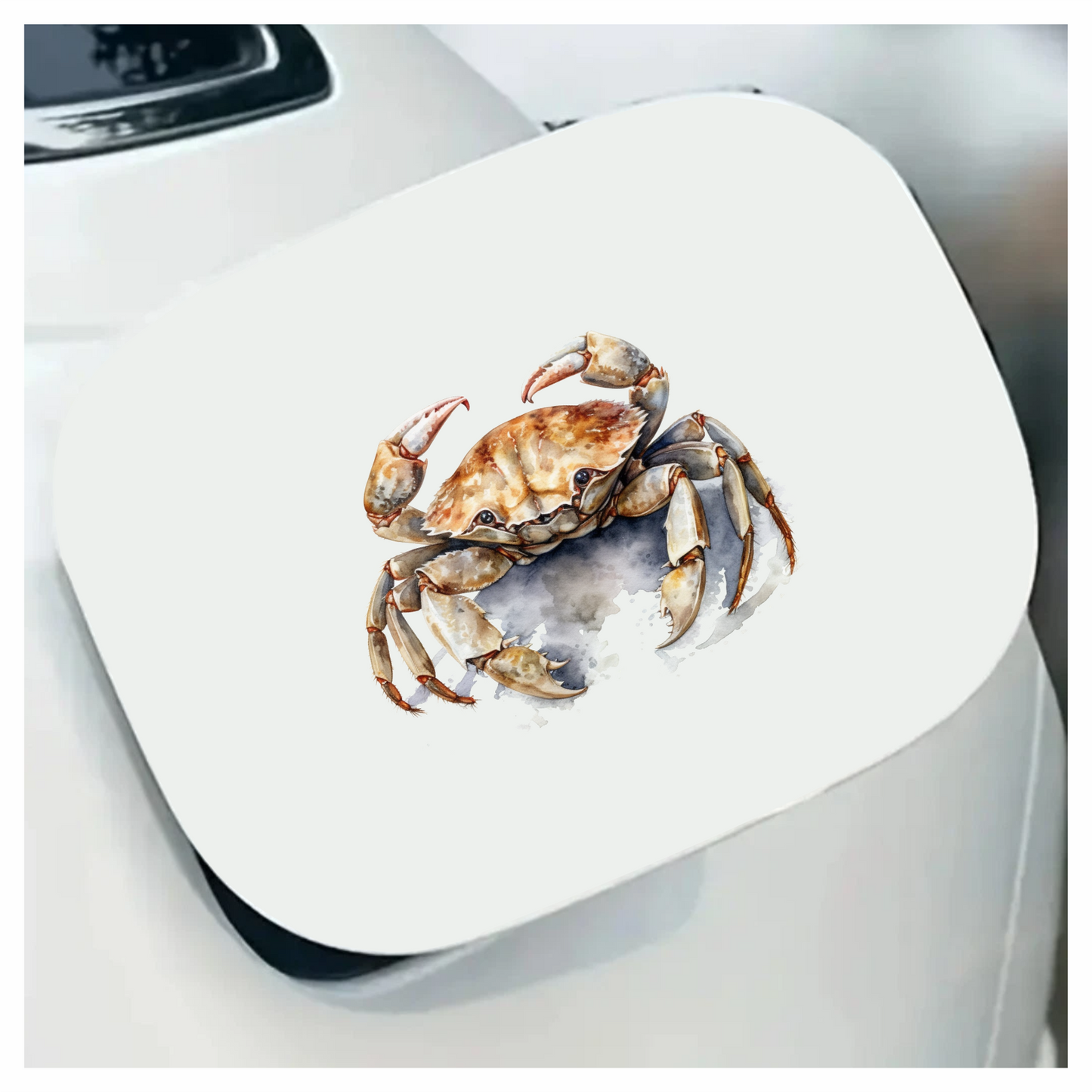 Crab Brown Animal Sea Vinyl Sticker Decal
