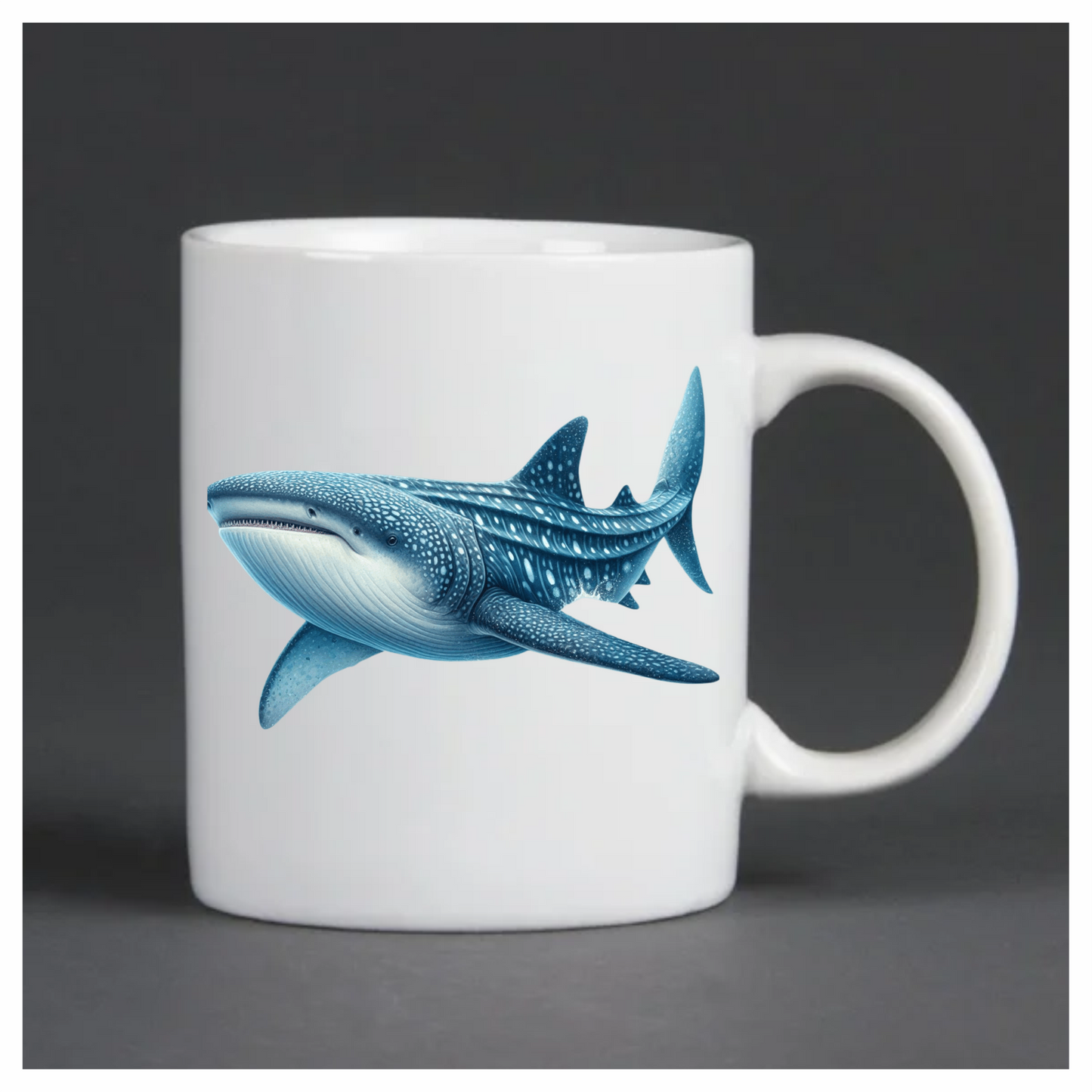 Whale Blue Whale Shark Large Ocean Vinyl Sticker Decal