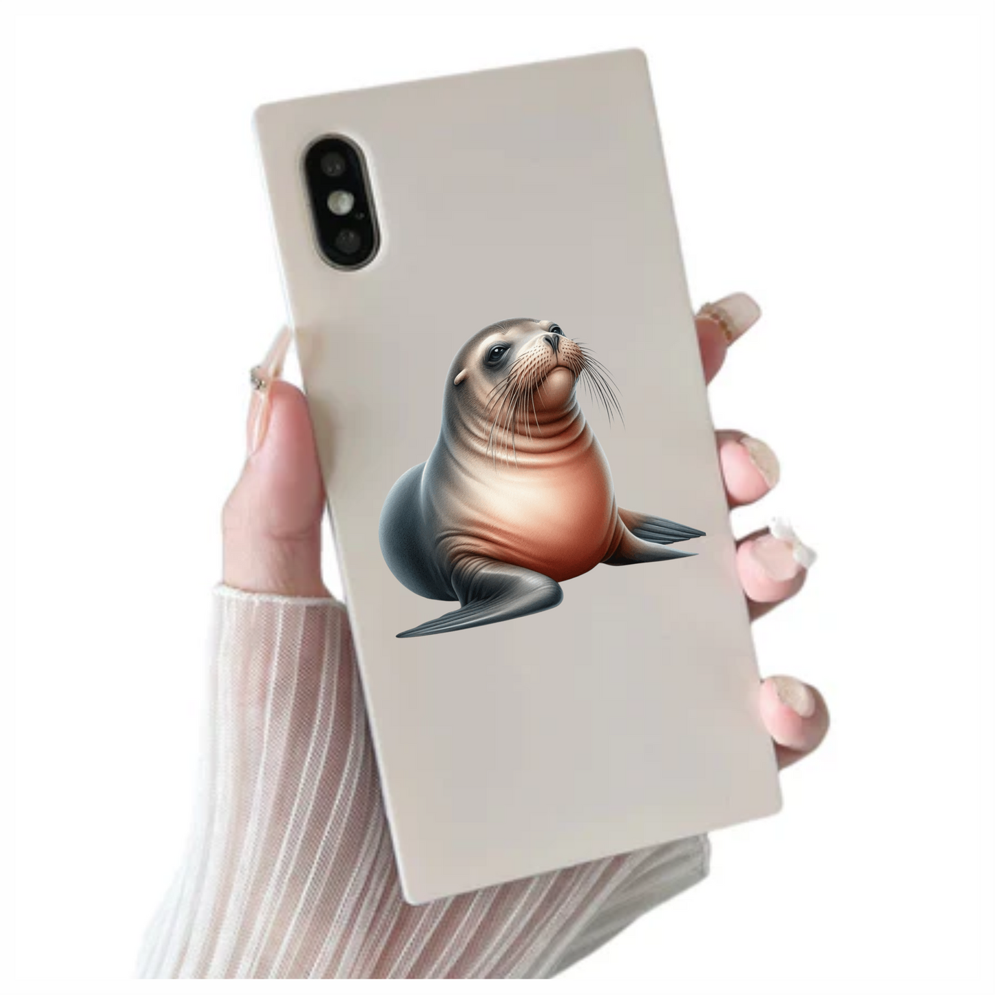 Seal Brown Sea Lion Vinyl Sticker Decal