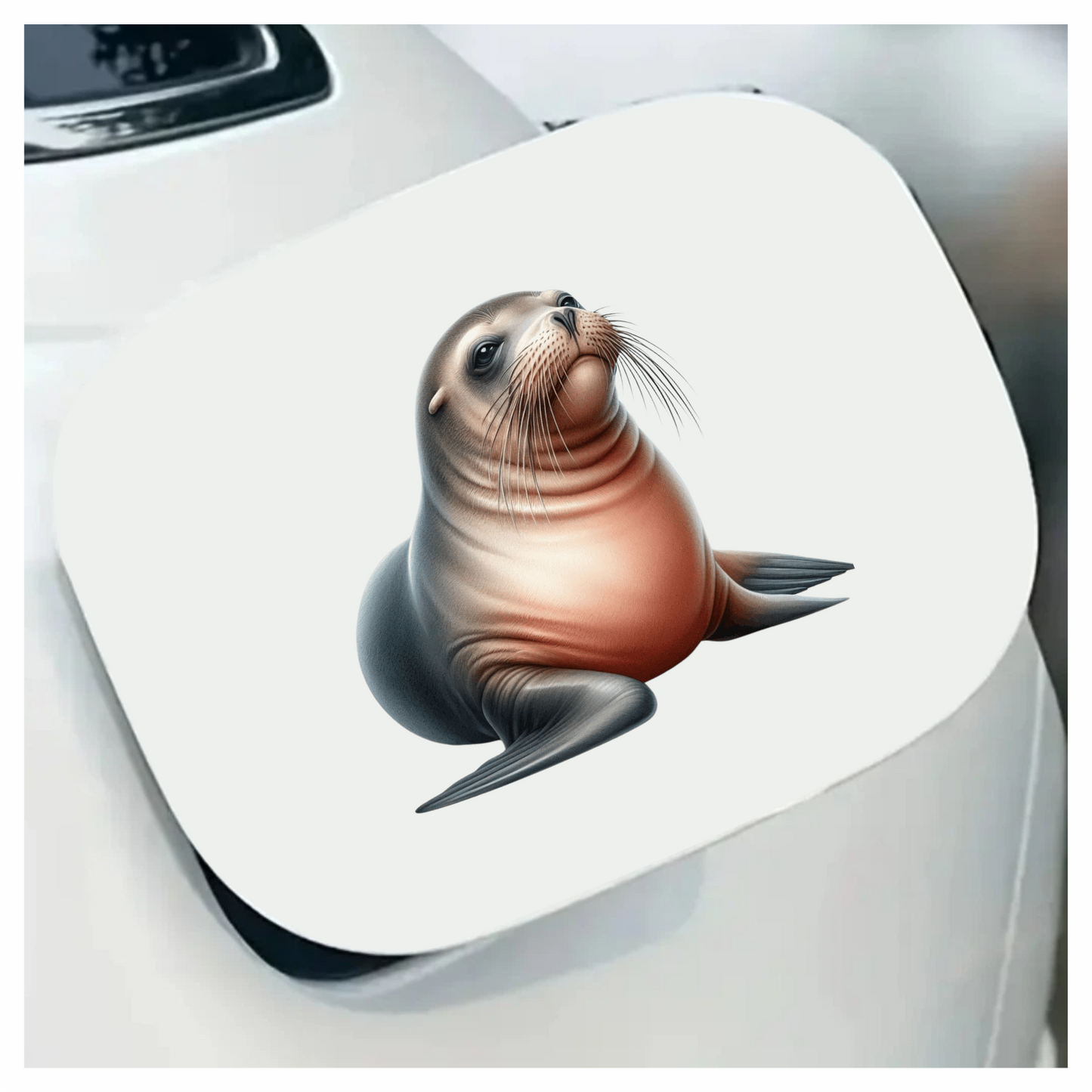 Seal Brown Sea Lion Vinyl Sticker Decal