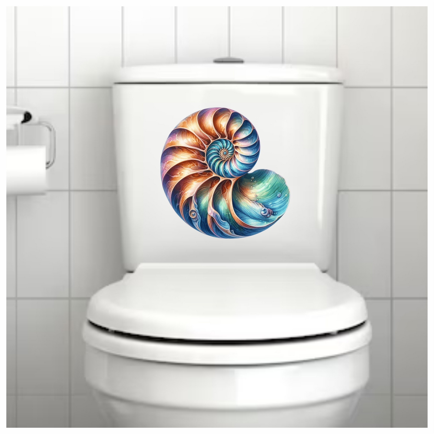 Colorful Seahorse Scaly Ocean Vinyl Sticker Decal