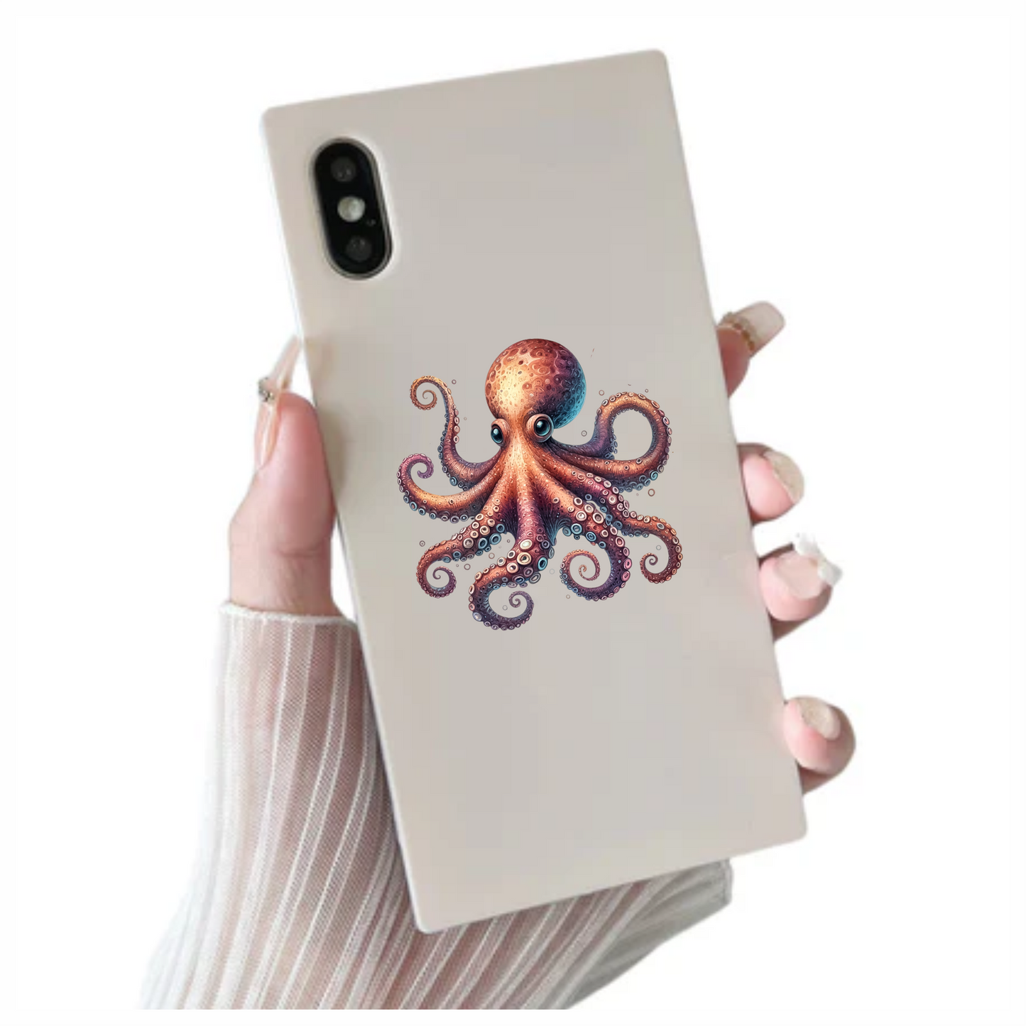 Octopus Purple Tentacles Sea Animal Vinyl Sticker Decal