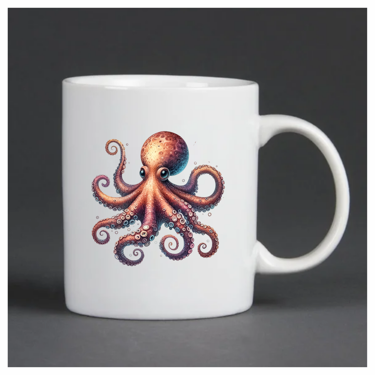 Octopus Purple Tentacles Sea Animal Vinyl Sticker Decal