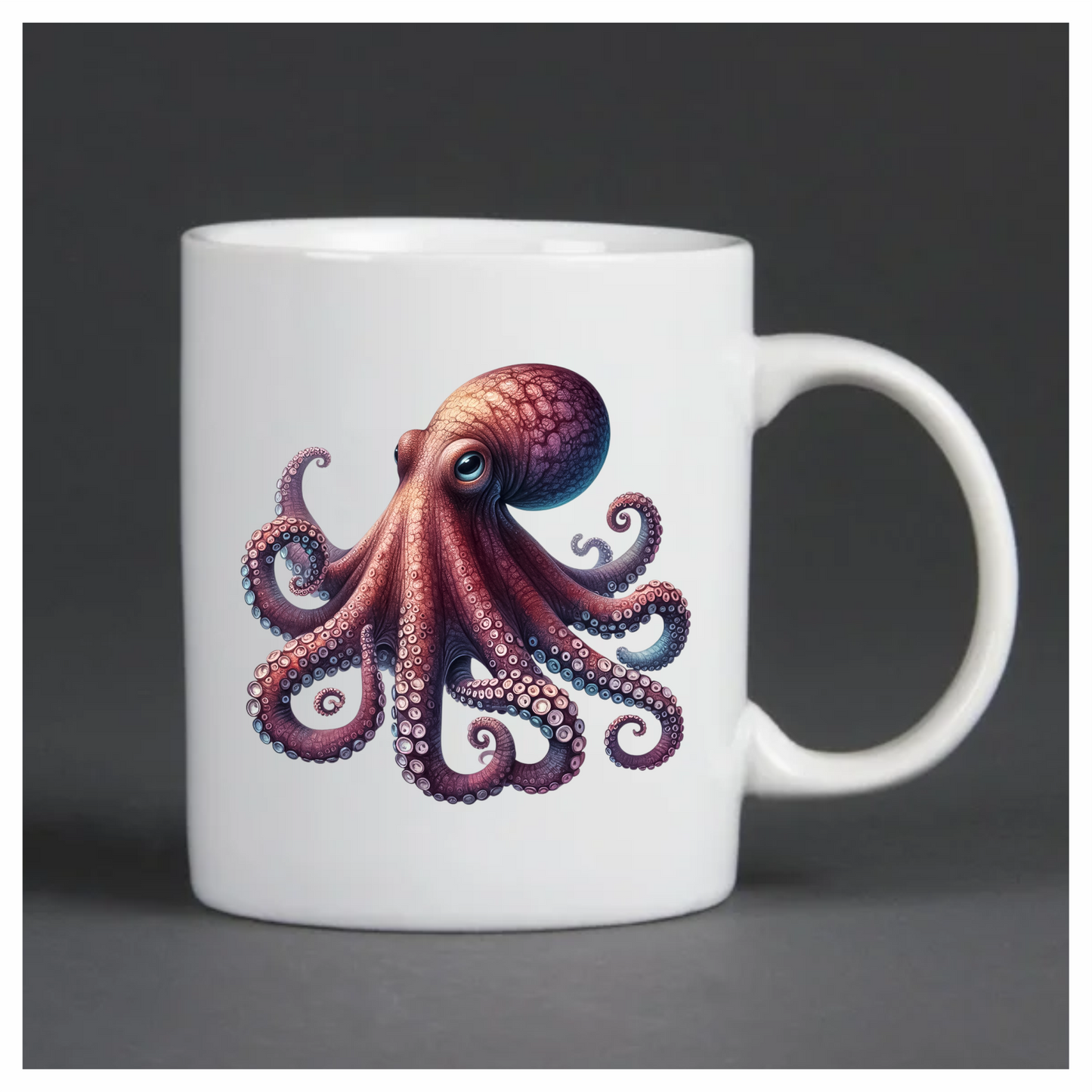 Octopus Pink Tentacles Ocean Animal Vinyl Sticker Decal