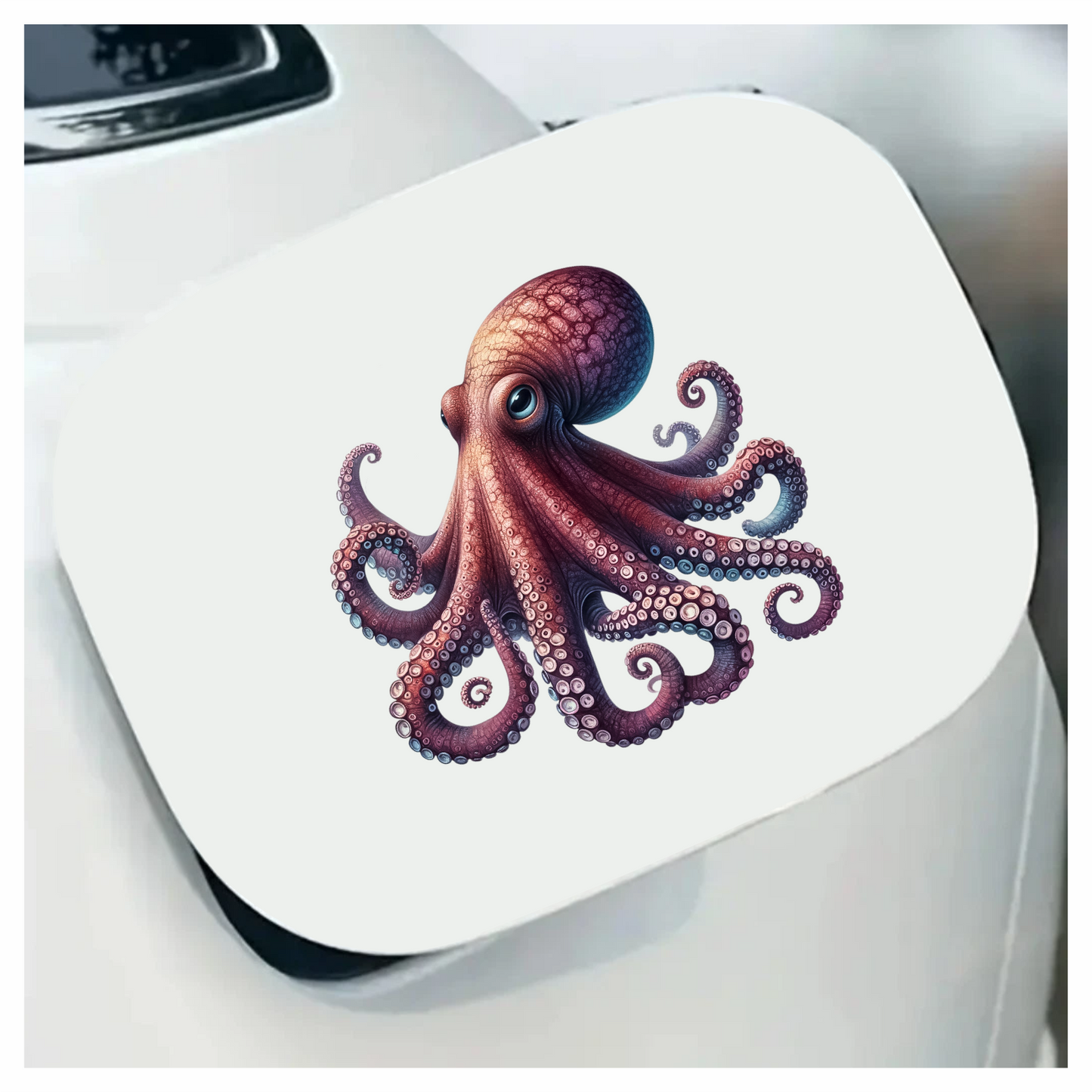 Octopus Pink Tentacles Ocean Animal Vinyl Sticker Decal