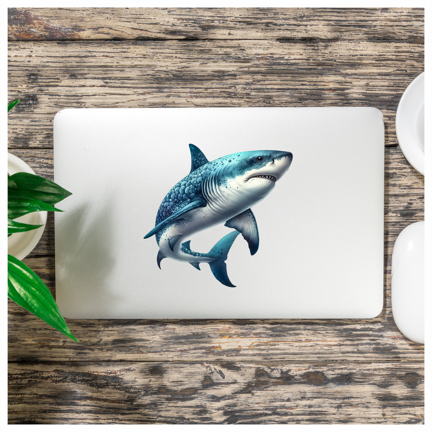Shark Blue Ocean Fish Predator Vinyl Sticker Decal