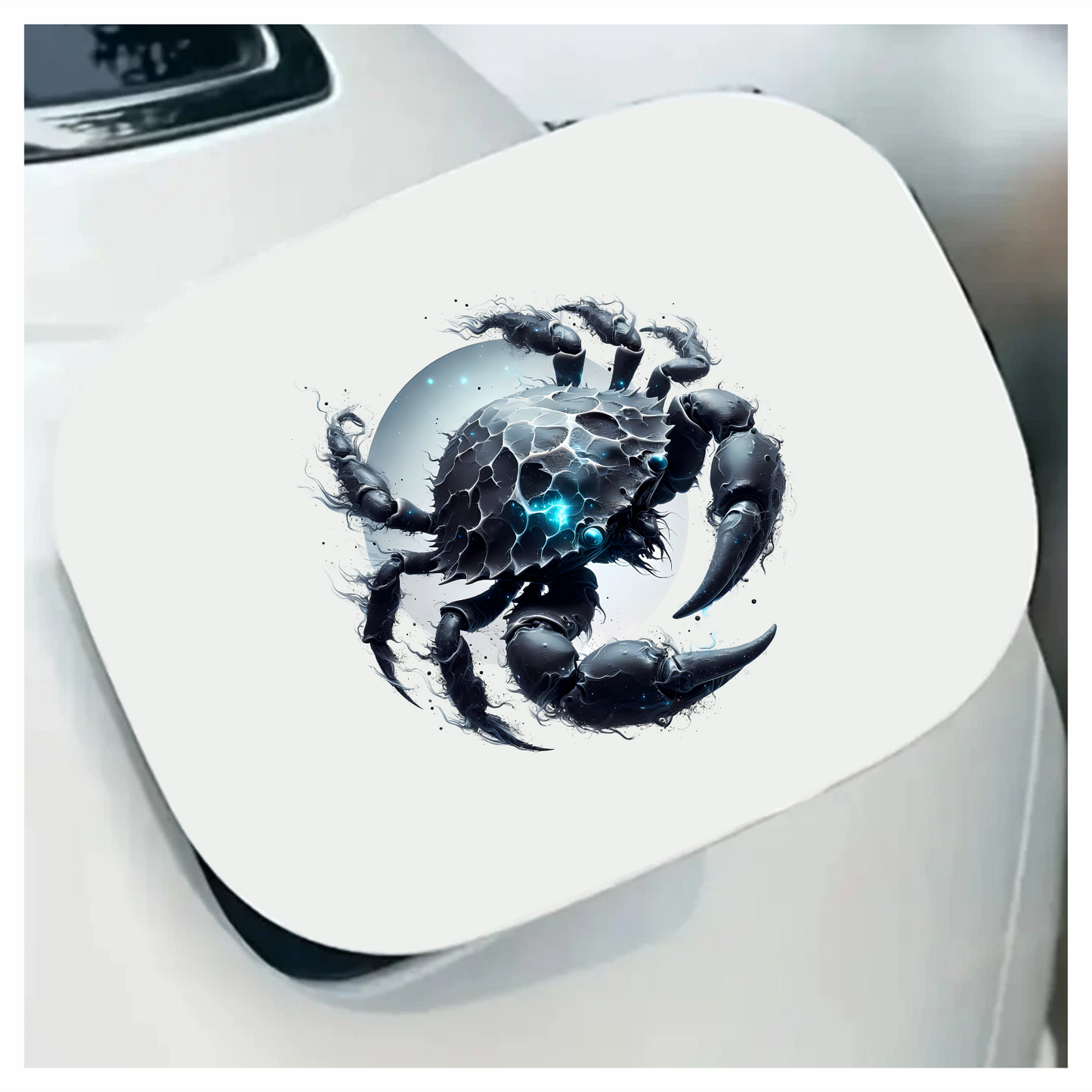 Armored Crab Breed Lunar Blue Vinyl Decal Sticker