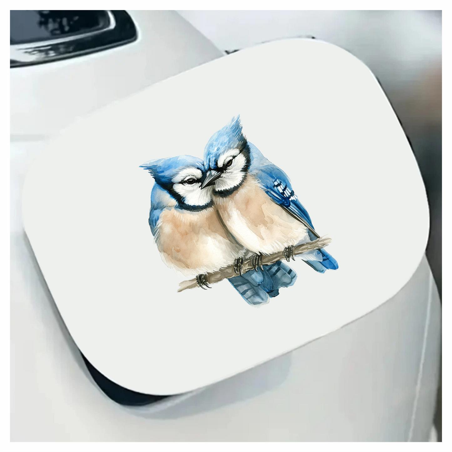 Blue Jays Birds Sitting Together Vinyl Sticker Decal