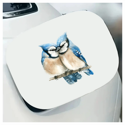 Blue Jays Birds Sitting Together Vinyl Sticker Decal
