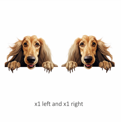 Golden Dog Cocker Spaniel Cute Vinyl Sticker Decal