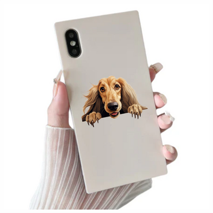 Golden Dog Cocker Spaniel Cute Vinyl Sticker Decal