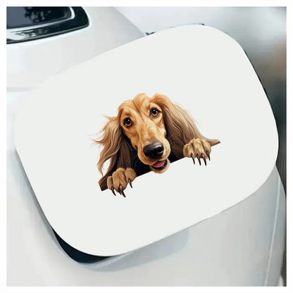 Golden Dog Cocker Spaniel Cute Vinyl Sticker Decal